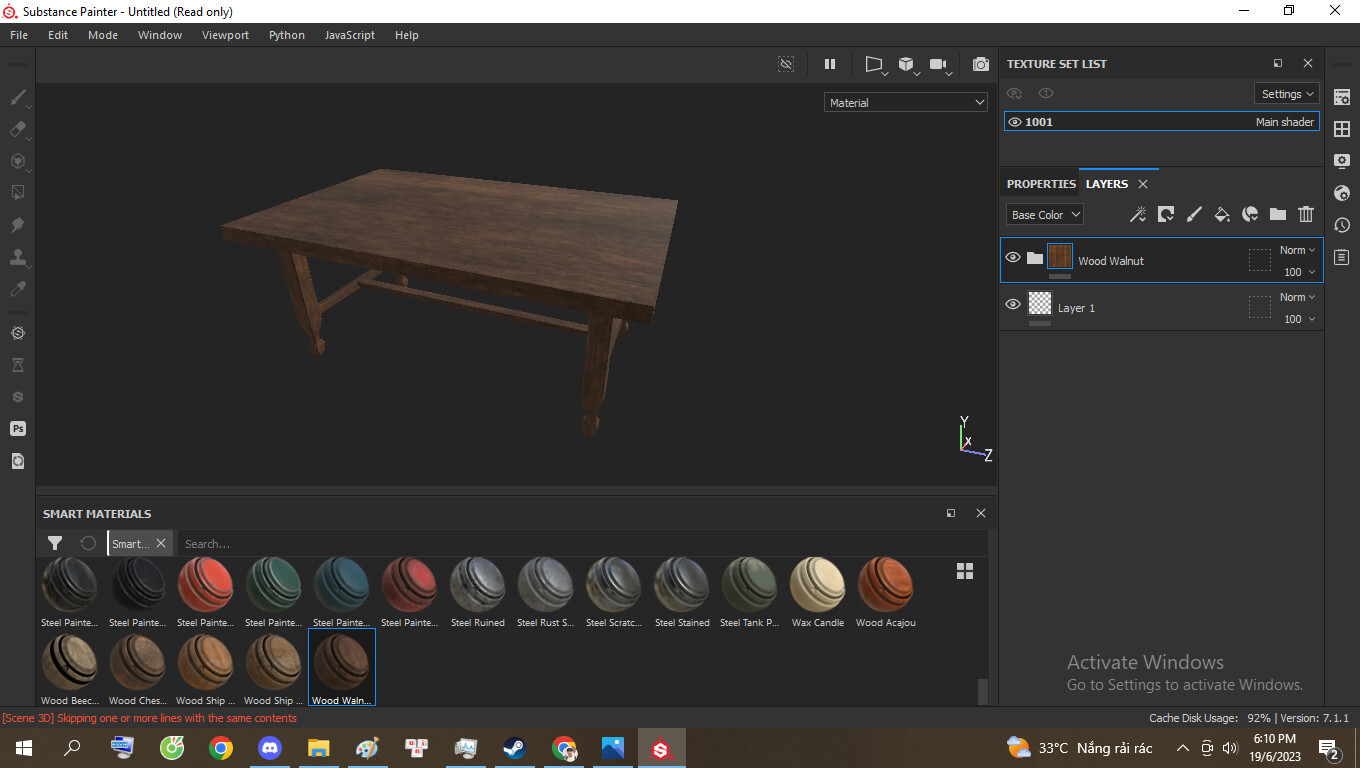 Substance painter кисть не рисует
