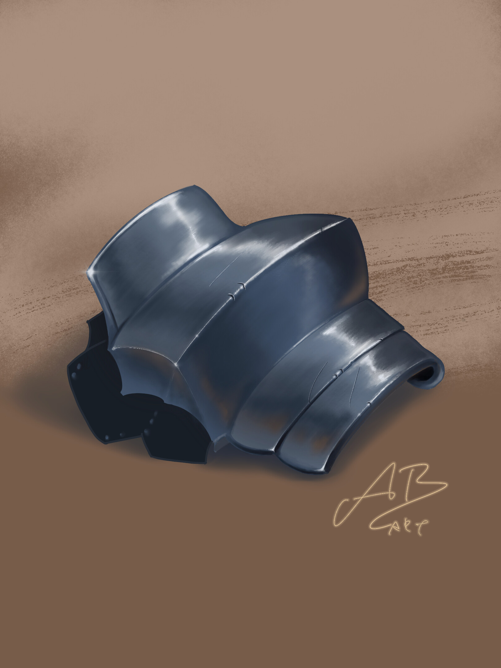 ArtStation Metal Study how-to-paint-metal-miniatures-youtube
