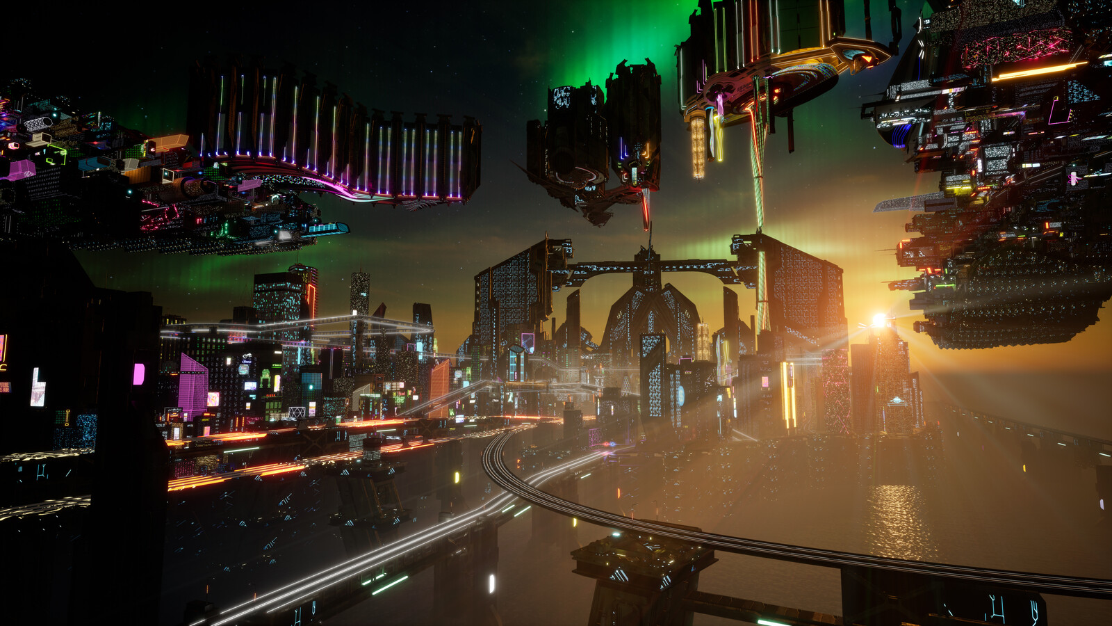 Aurora: Futuristic City
