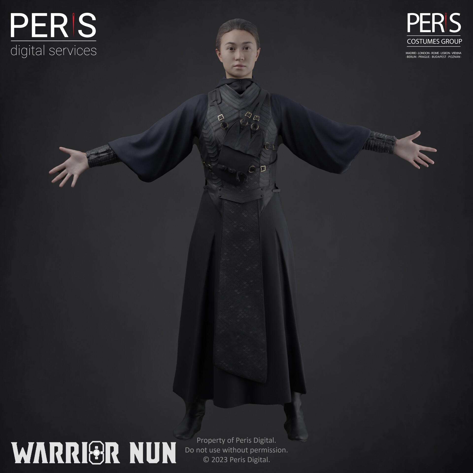 ArtStation Sister Beatrice Warrior Nun S2