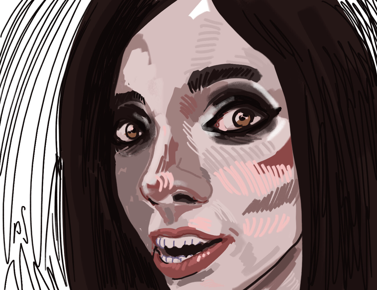 ArtStation - Portrait of Eugenia Cooney