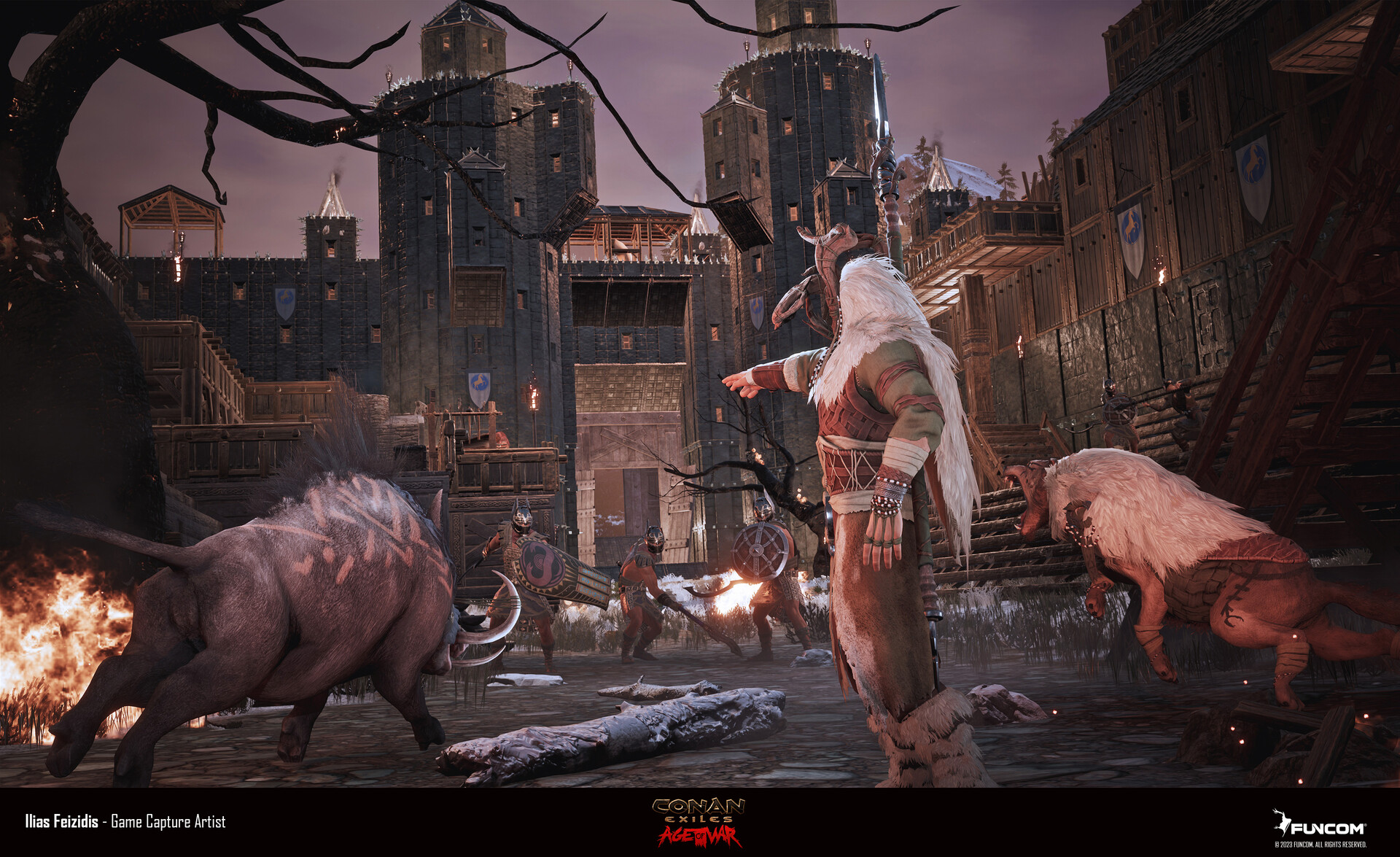 Conan exiles age of calamitous карта