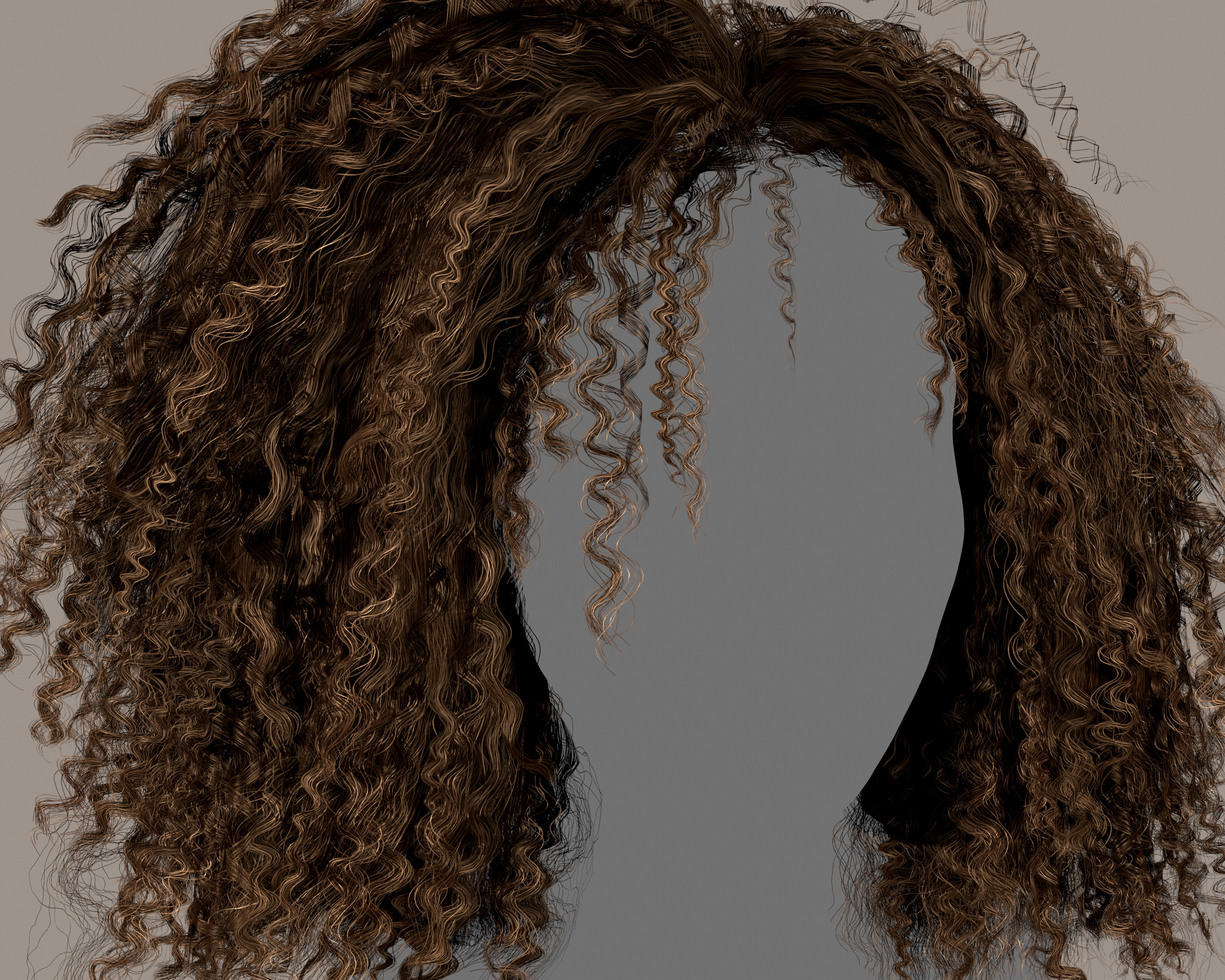 ArtStation - Real-Time Hair Cards + Wind Breakdown