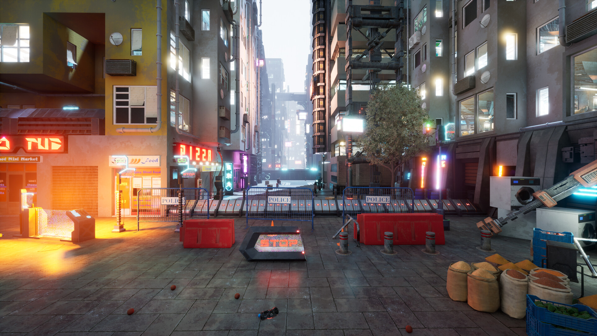 ArtStation - ShadowNet Lane