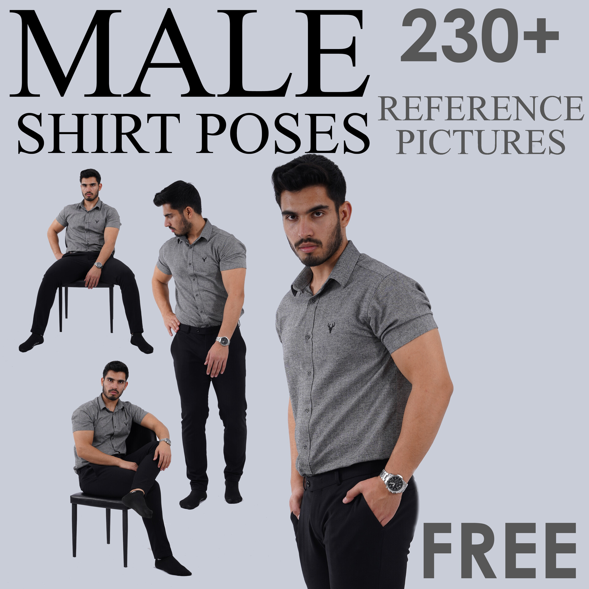 Casual Man In A Relaxed Pose Isolated On White Stock Photo - Download Image  Now - Men, Black Color, T-Shirt - iStock