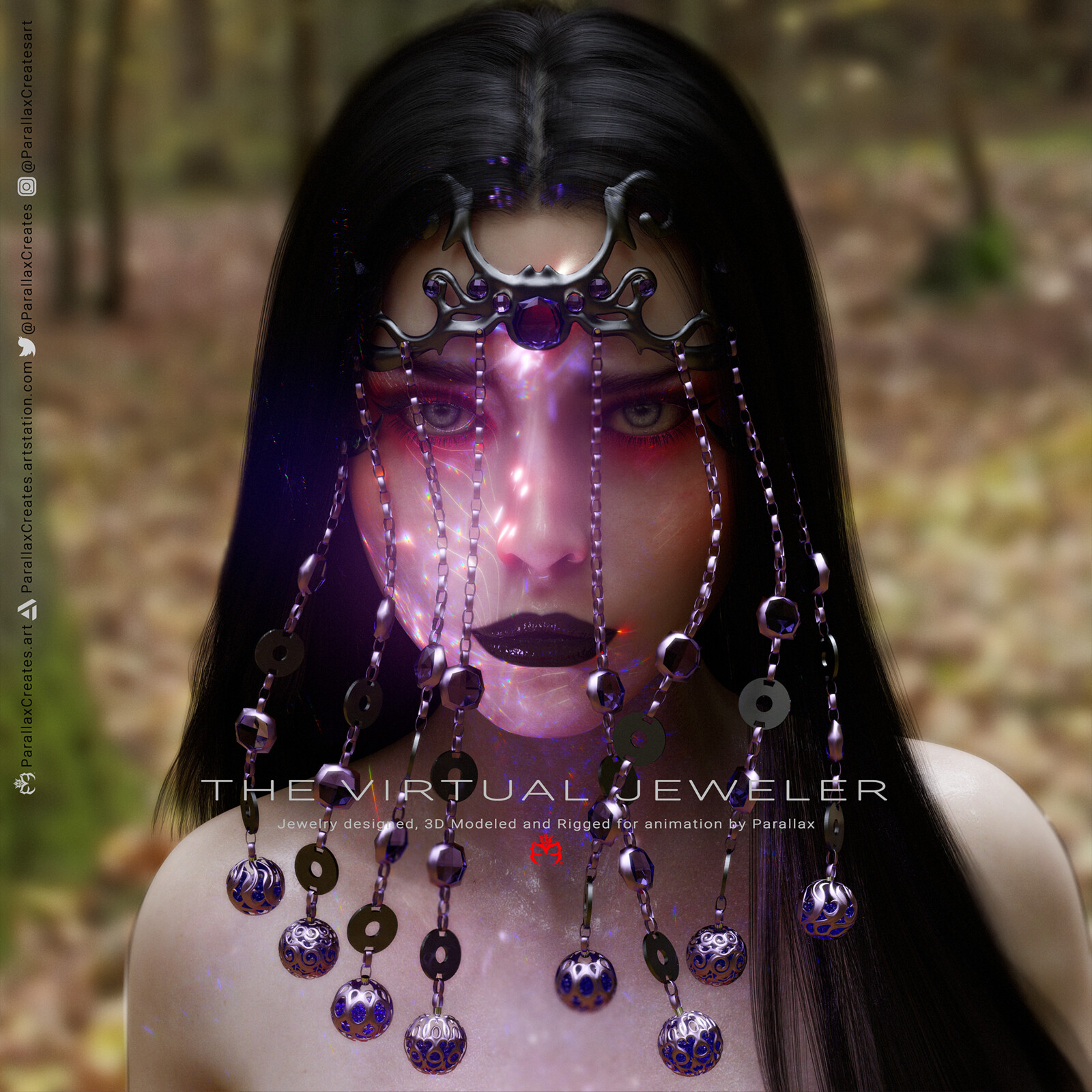 3D Jewelry "The Druid" by ParallaxCreates