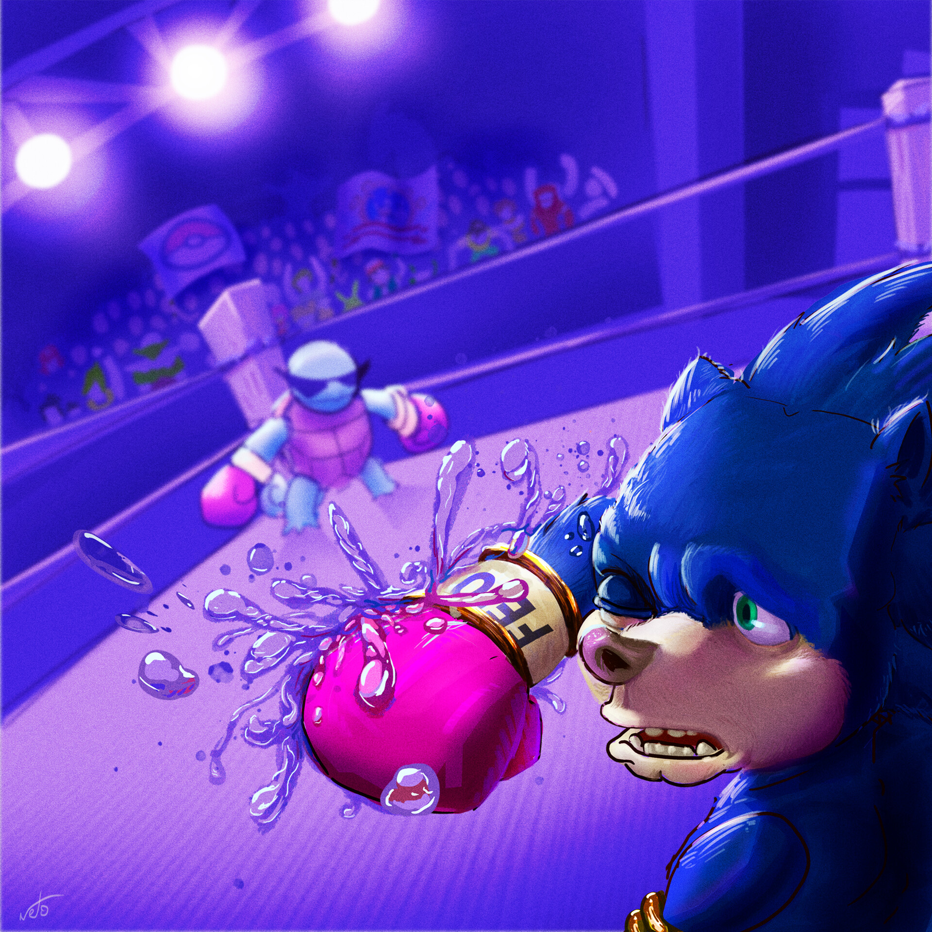 Sonic feio VS Sonic toy 