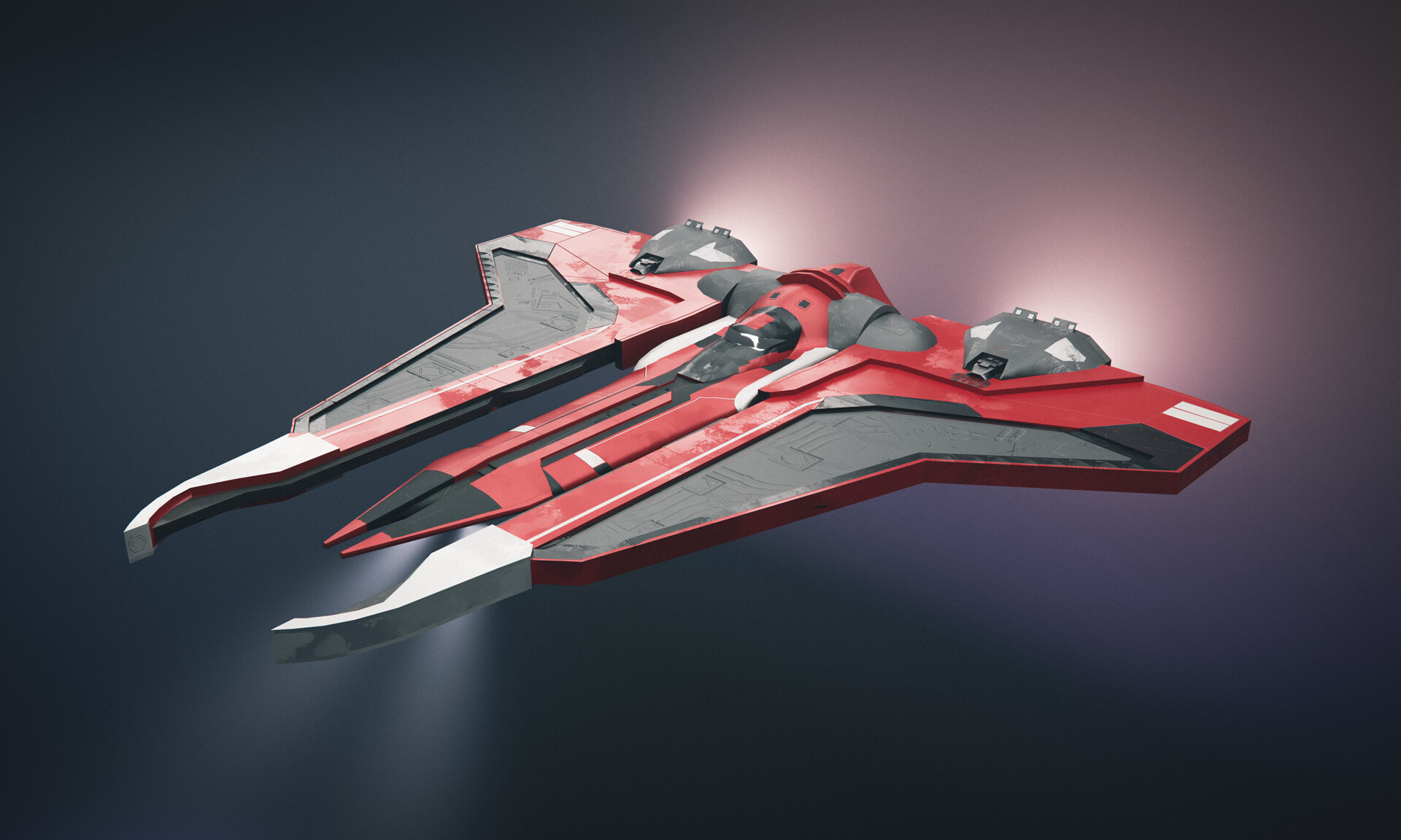 ArtStation - Gauntlet fighter ship