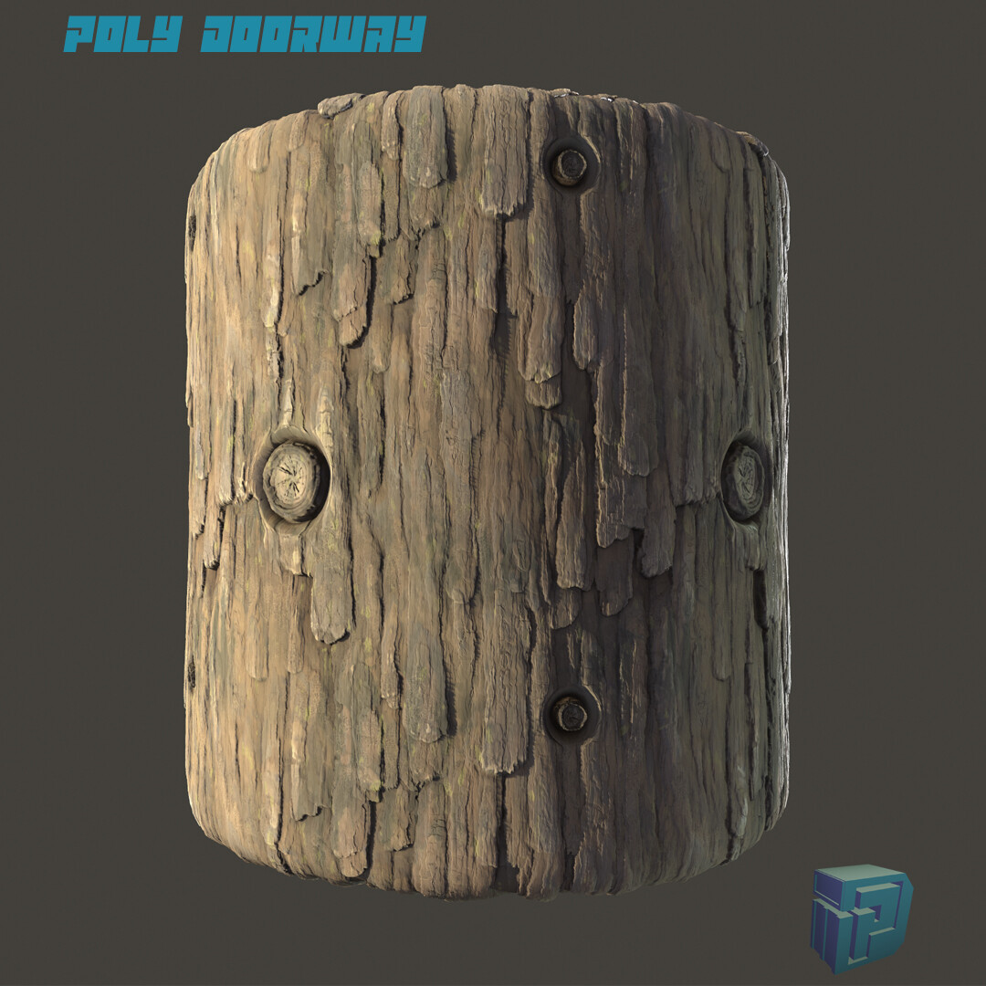 ArtStation - Stylized Tree Trunk - Substance 3D Designer