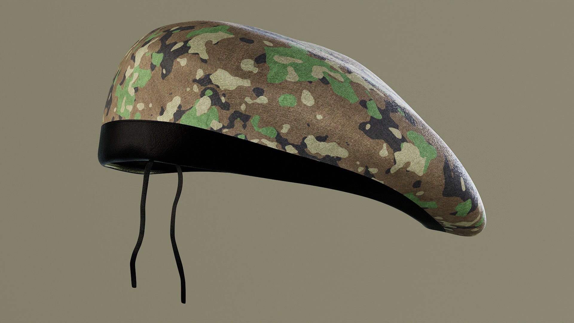 ArtStation Beret Green Camo