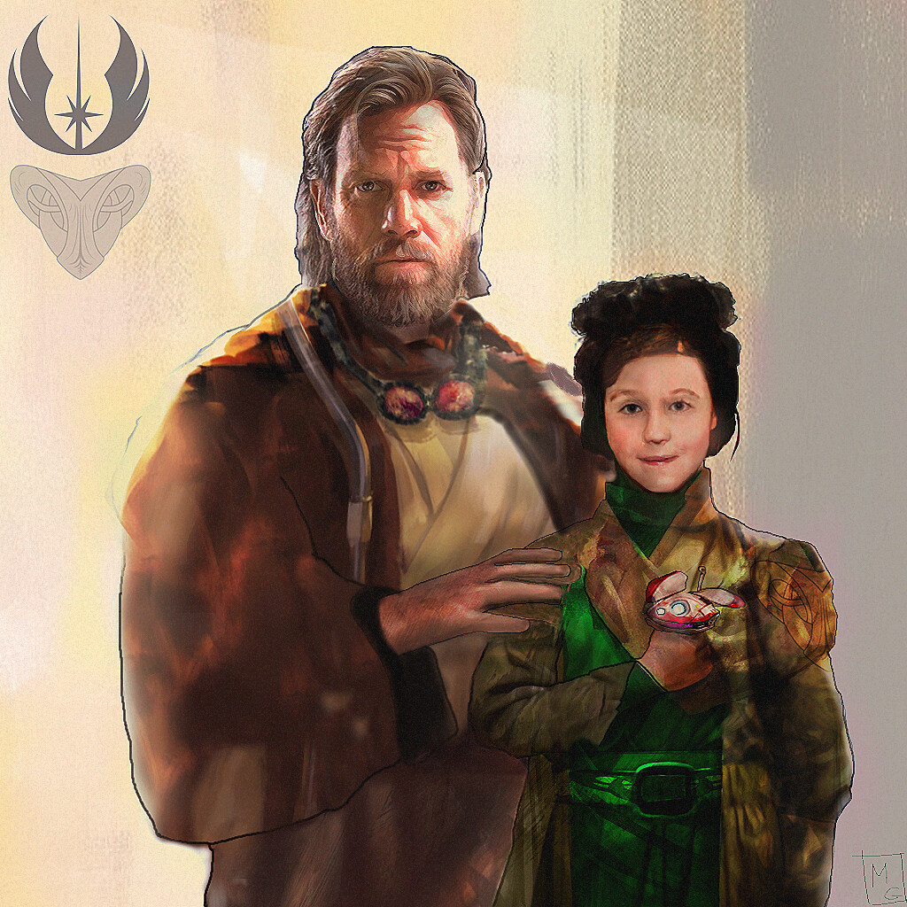 Obi-Wan and Leia - Season 2 Concept