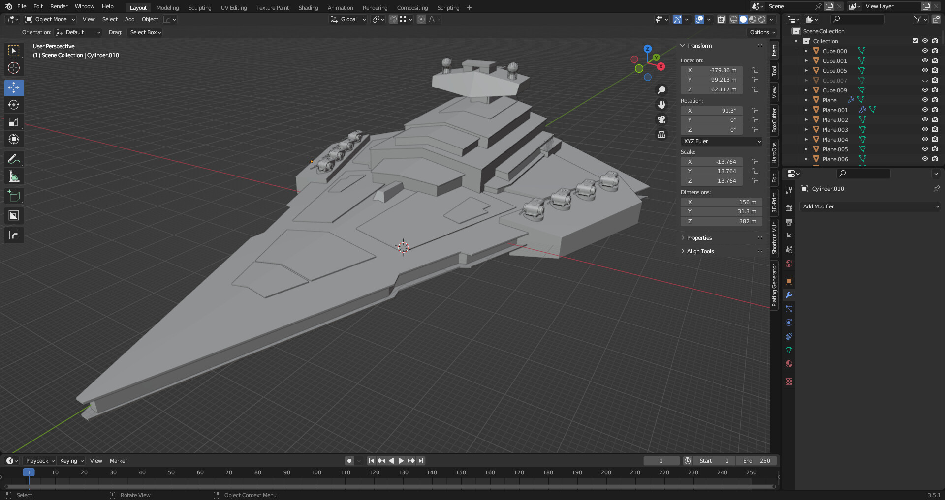 Imperator class best sale star destroyer
