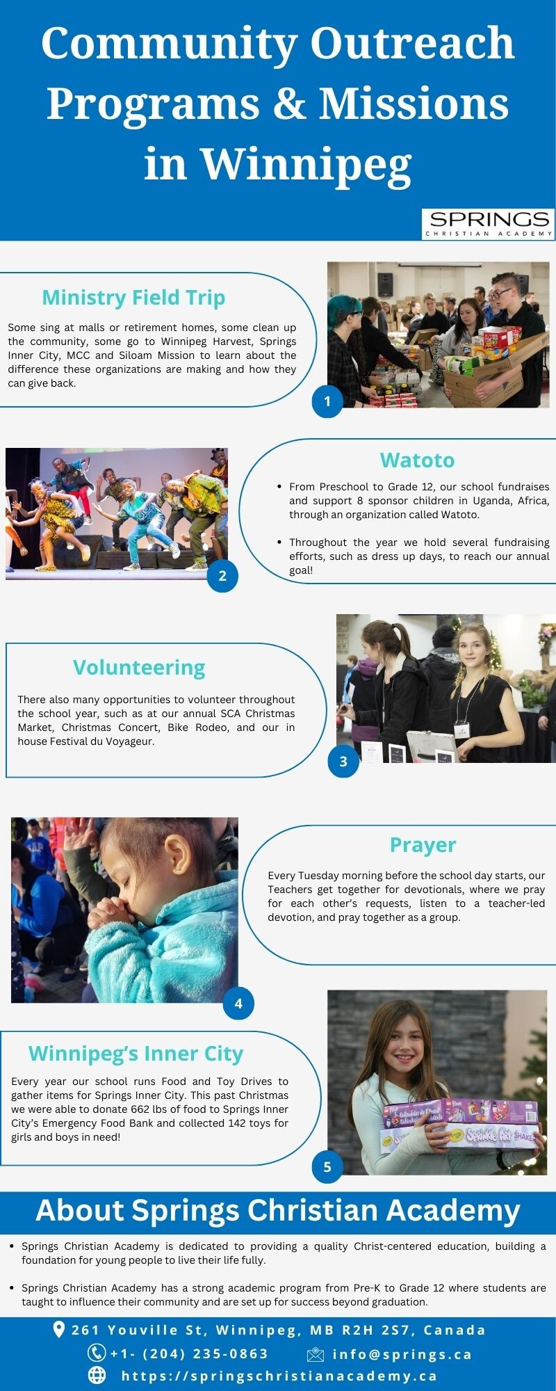ArtStation - Community Outreach Programs & Missions in Winnipeg - Springs  Christian Academy