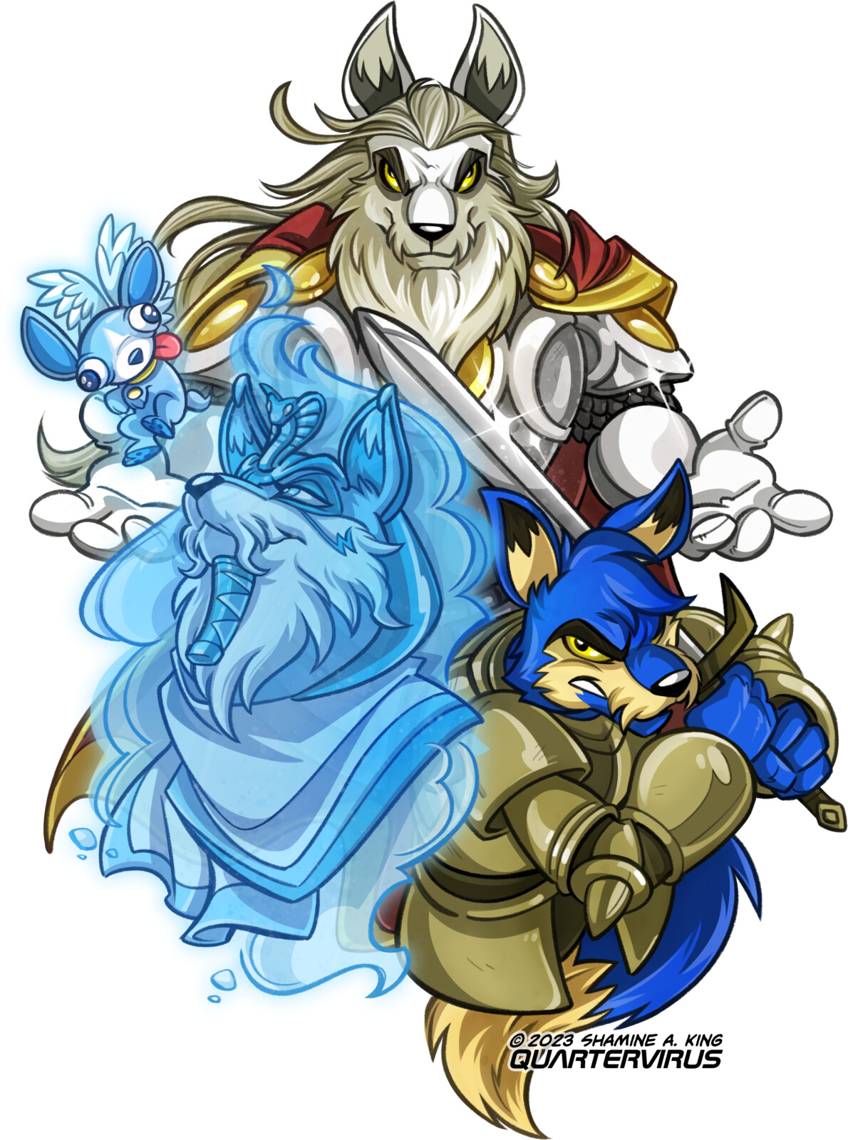 Sparky has ascended ... long live Sparky!