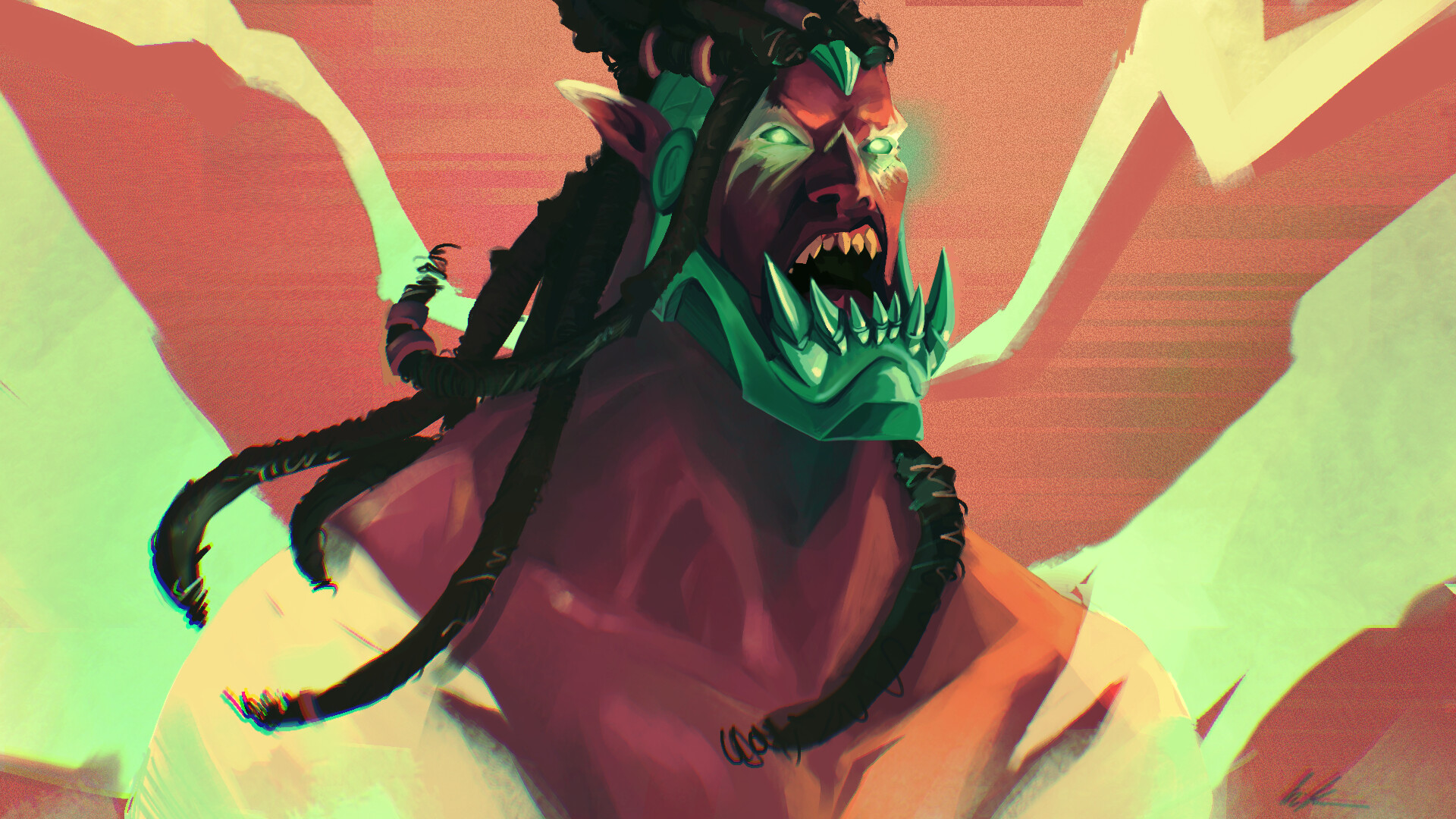 ArtStation - Orc captain