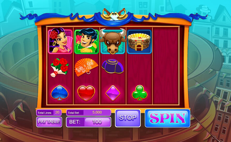 El Matador Slot Game screenshot
Art created at another Playtika studio