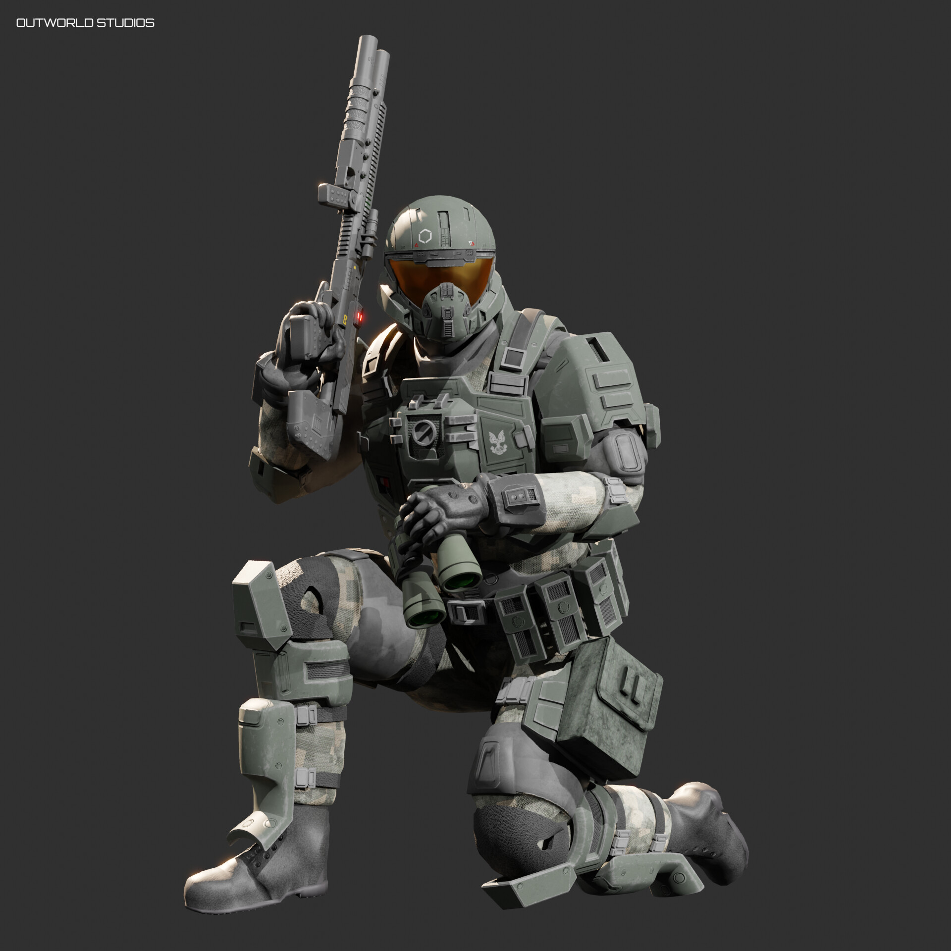 Outworld Studios - Halo 3 UNSC Pilot