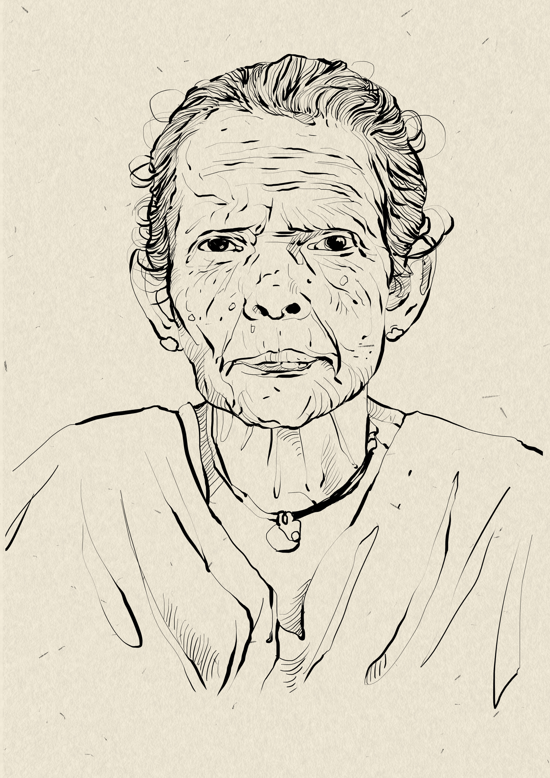 ArtStation - Portrait Drawing - Ammavi