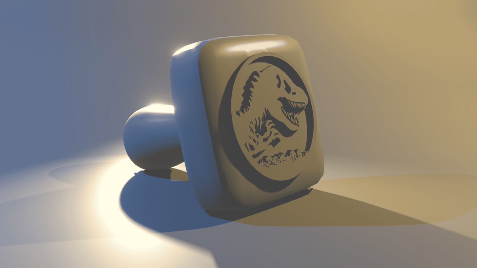 Jurrasic Stamp: We had to create a stamp 3D print. This was for VC - 345.