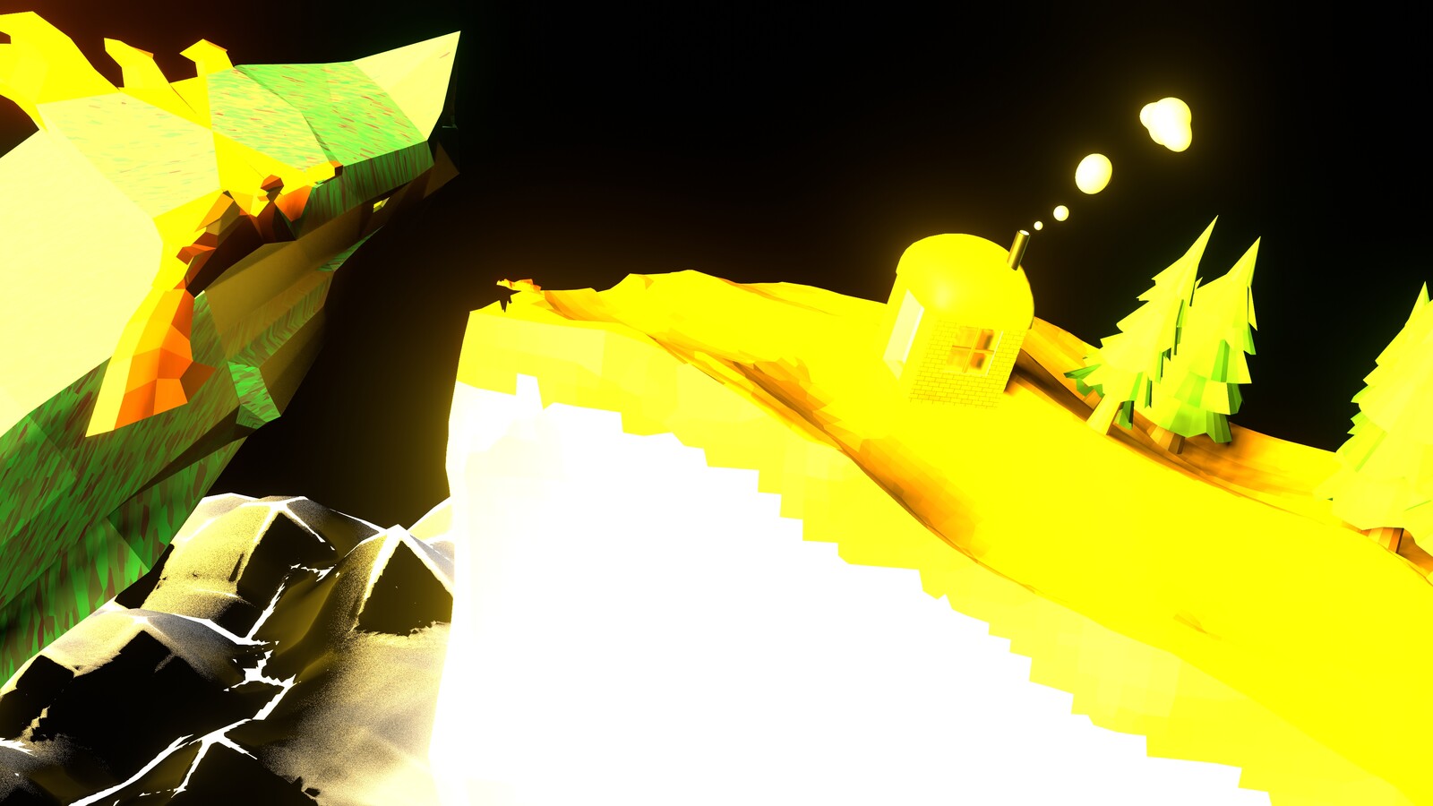 Isometric Dioramah: An image of our small little diorama. 