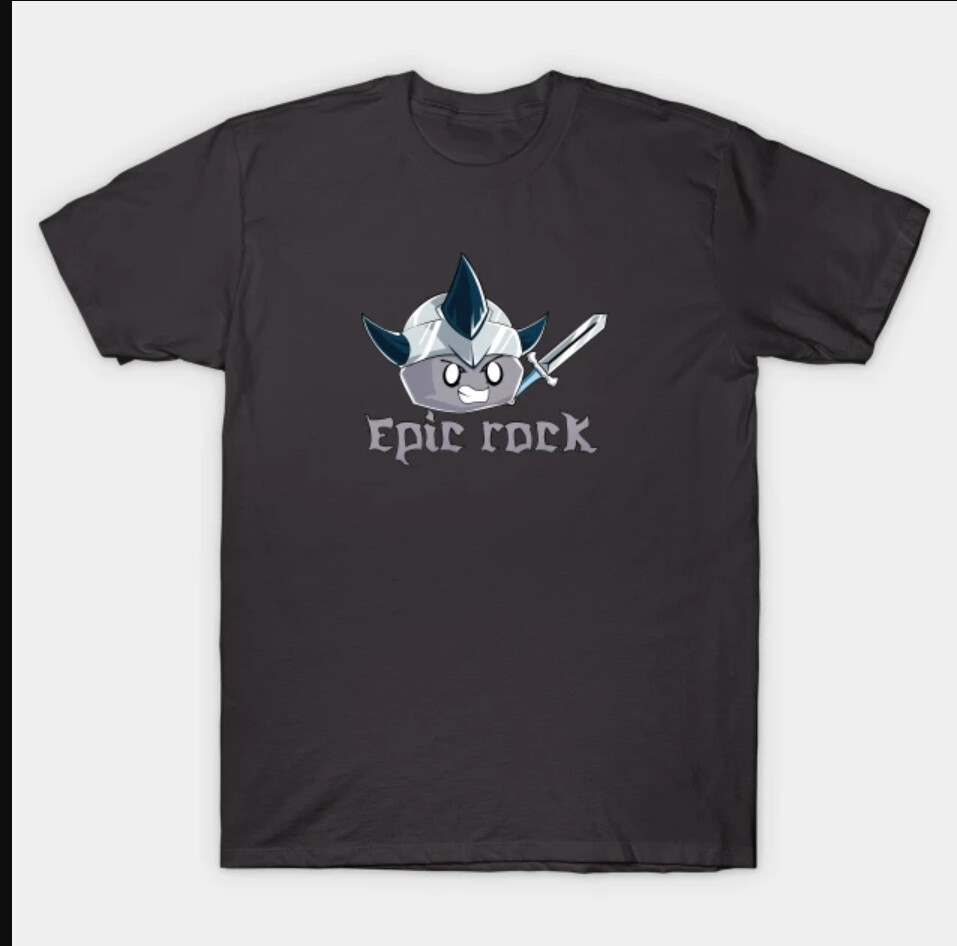 You can find the prints on teepublic.
https://www.teepublic.com/t-shirt/35371760-epic-rock?store_id=125261
