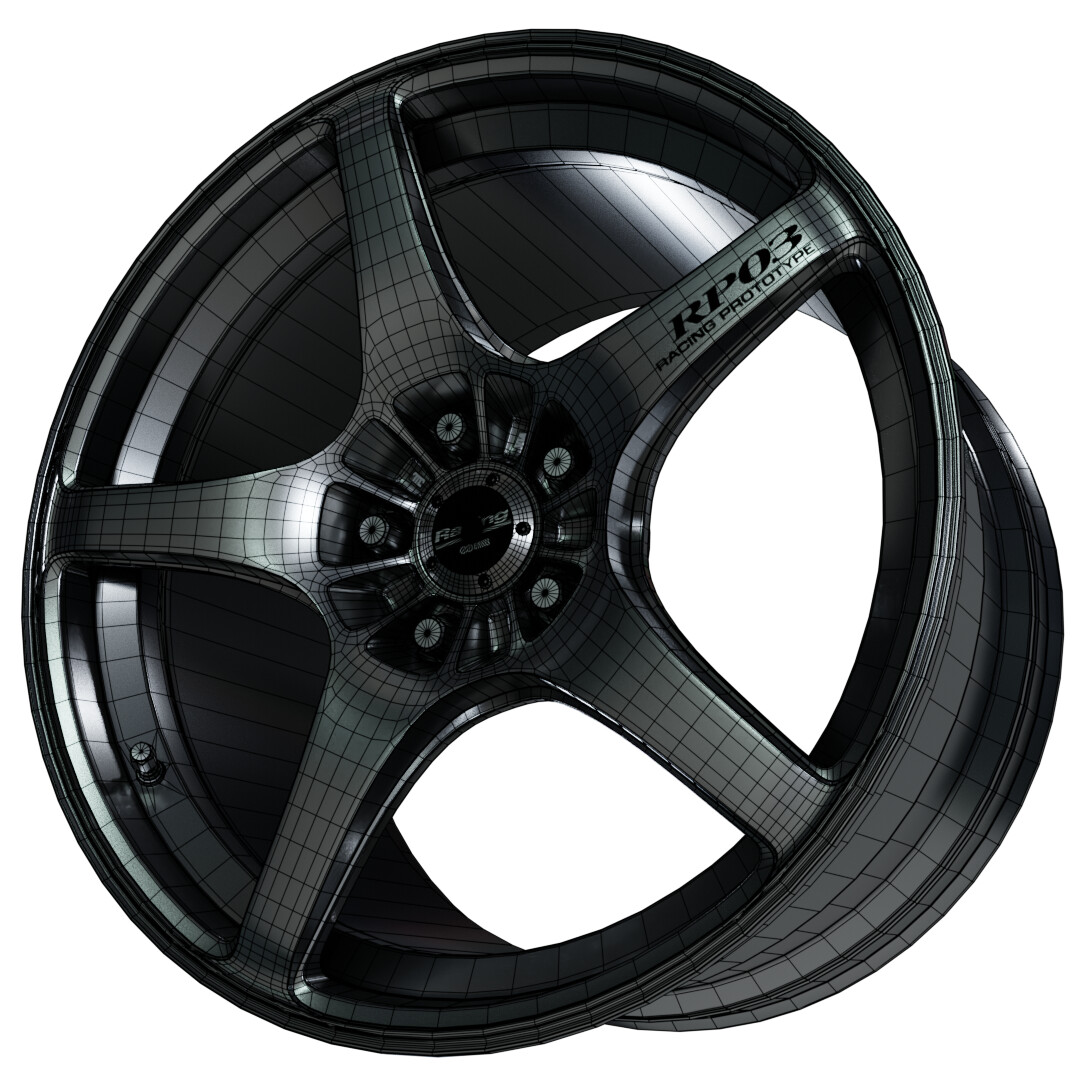 R☆RP03とRP04 ArtStation - Enkei RP03