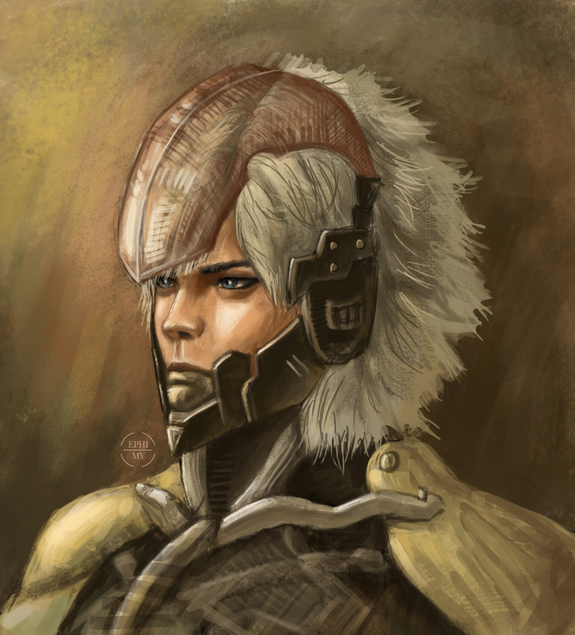 ArtStation - Metal Gear Rising Characters