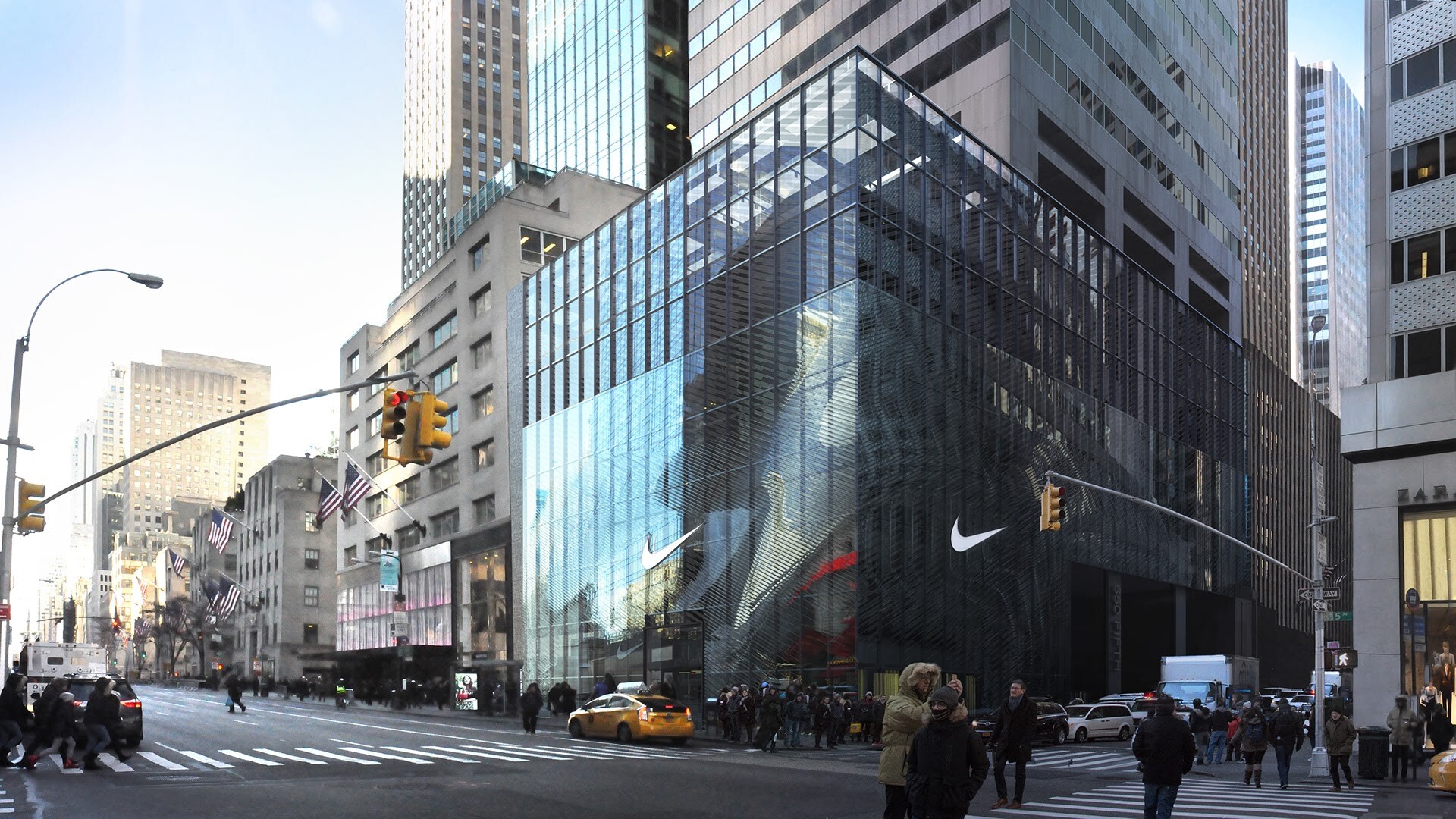 ArtStation - Nike Flagship NYC