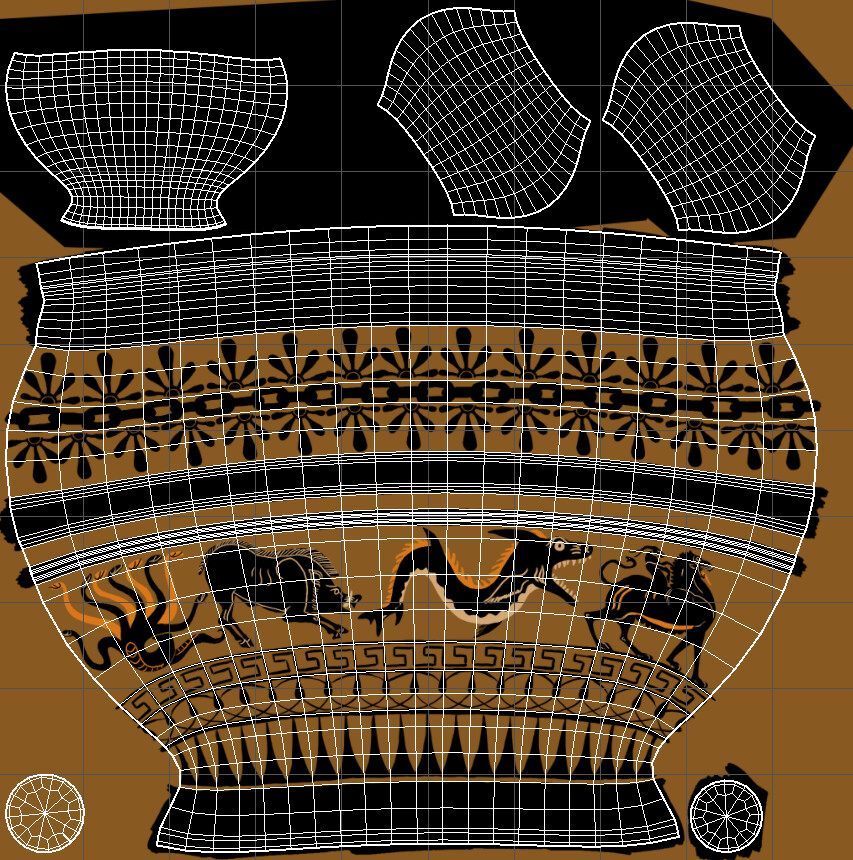 UV layout sample