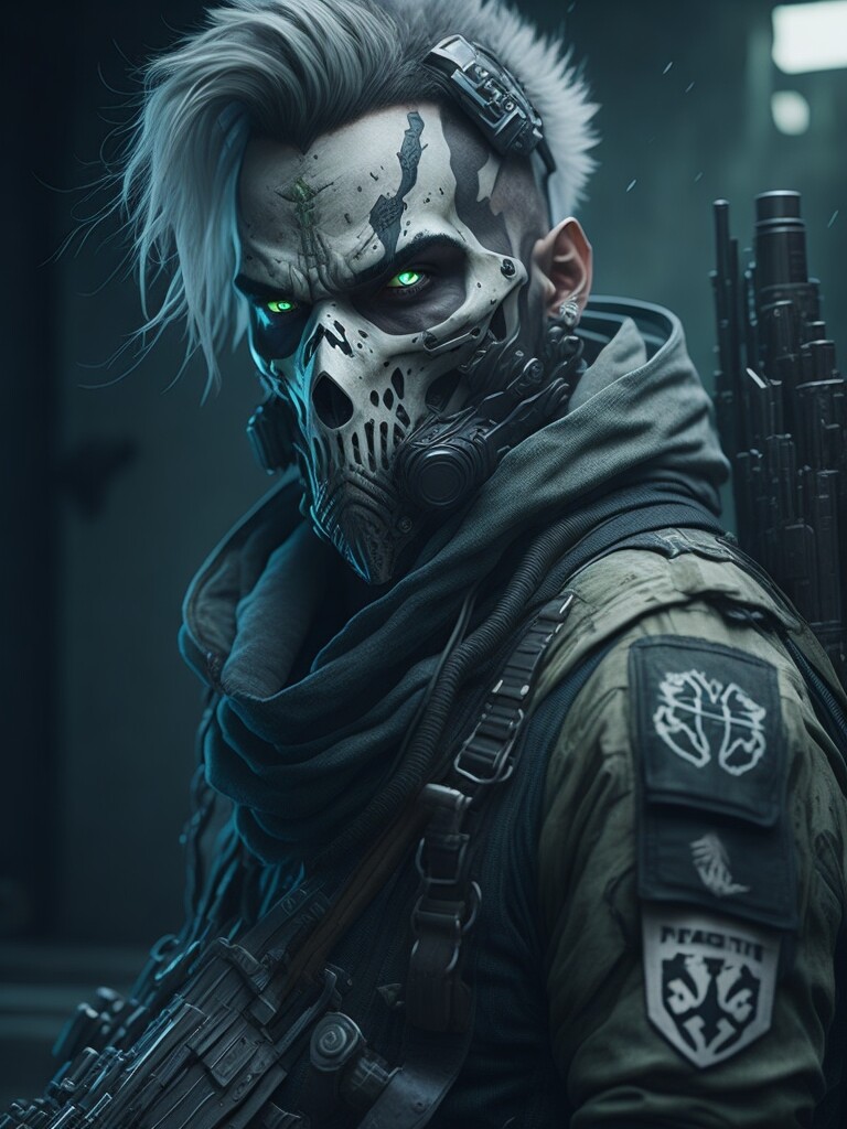 ArtStation - Ghost's mask - Call of Duty: Ghost, call duty ghosts
