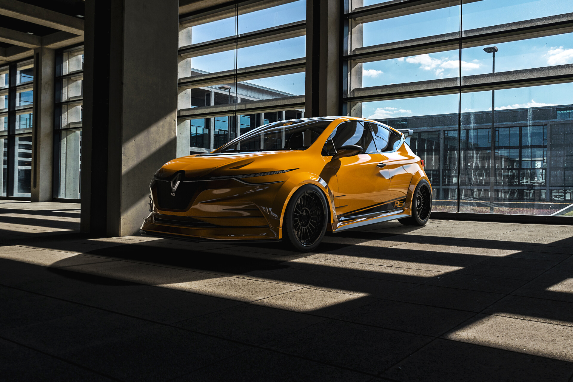 Photoshop CC - Virtual Car Tuning - Renault Clio 