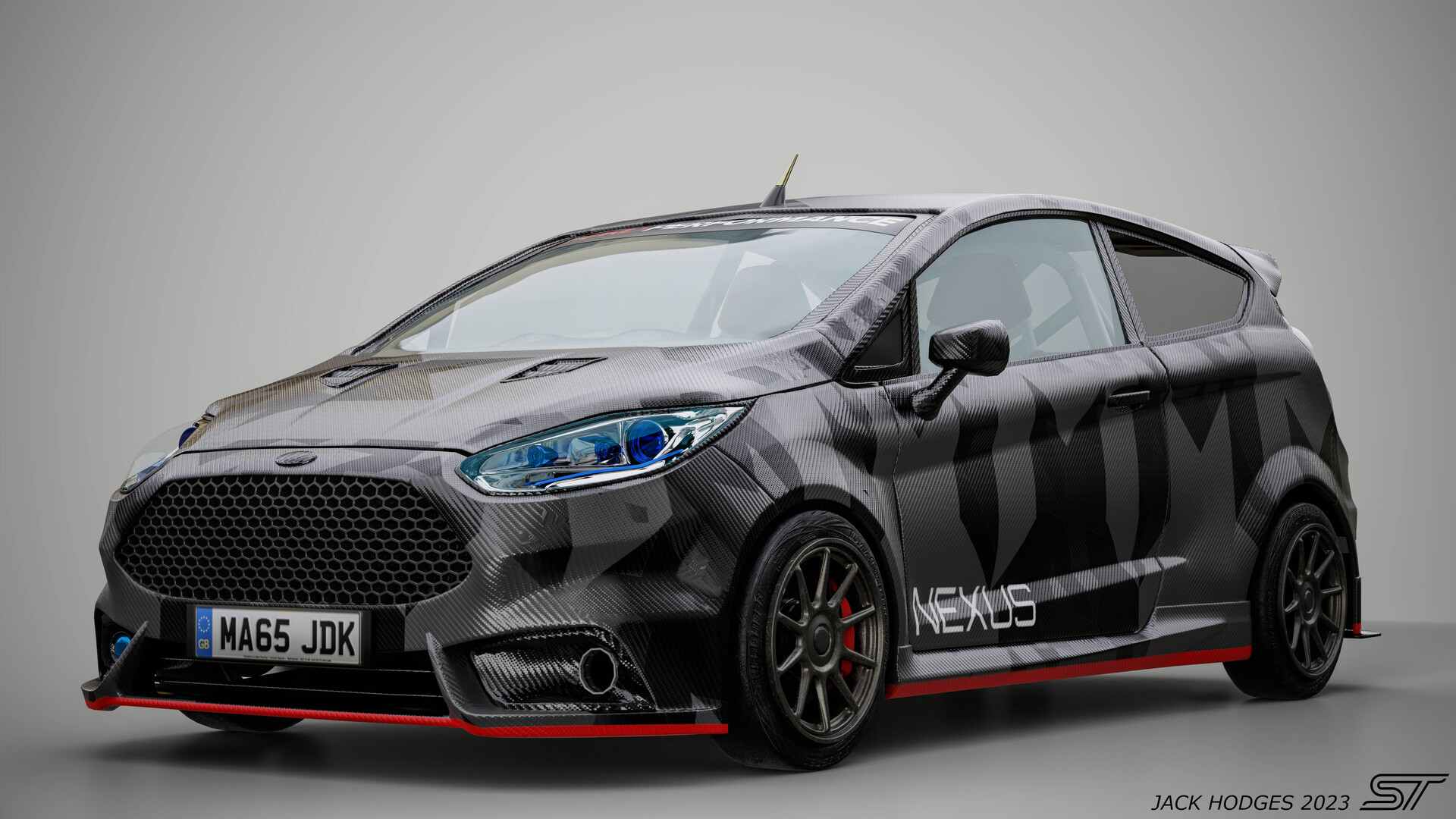 ArtStation Ford Fiesta ST