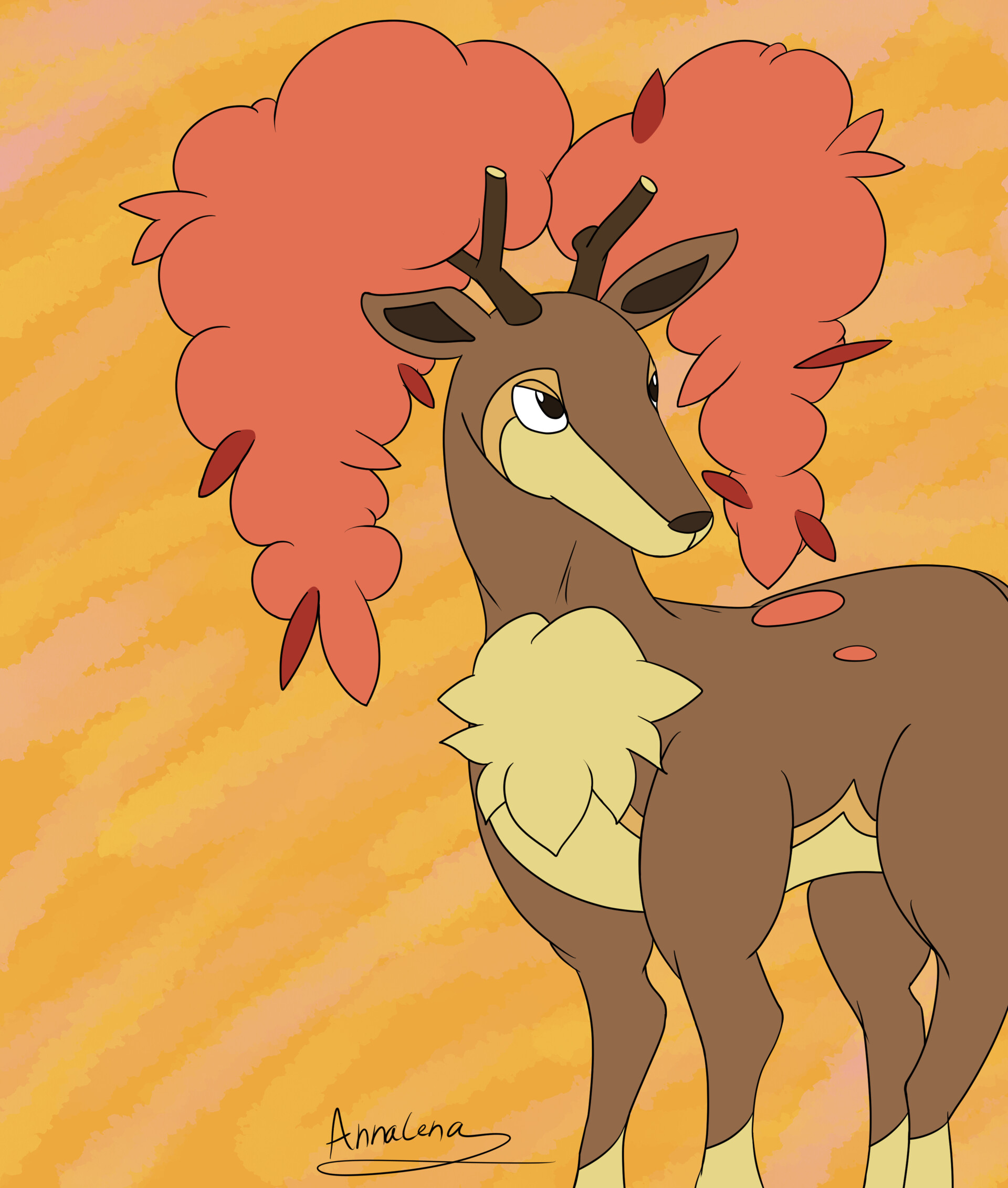 ArtStation Fall Sawsbuck