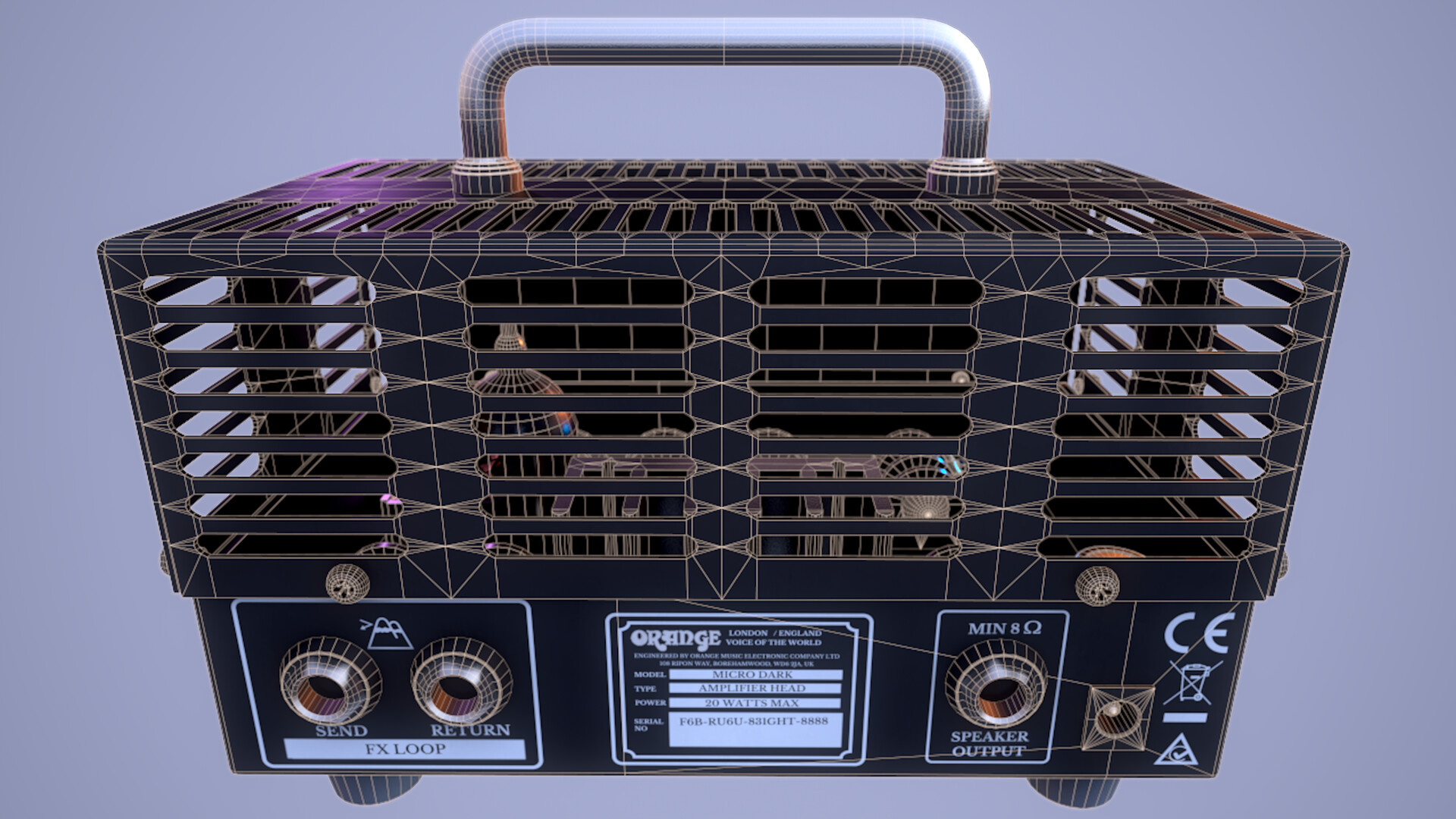 Orange micro top dark amp