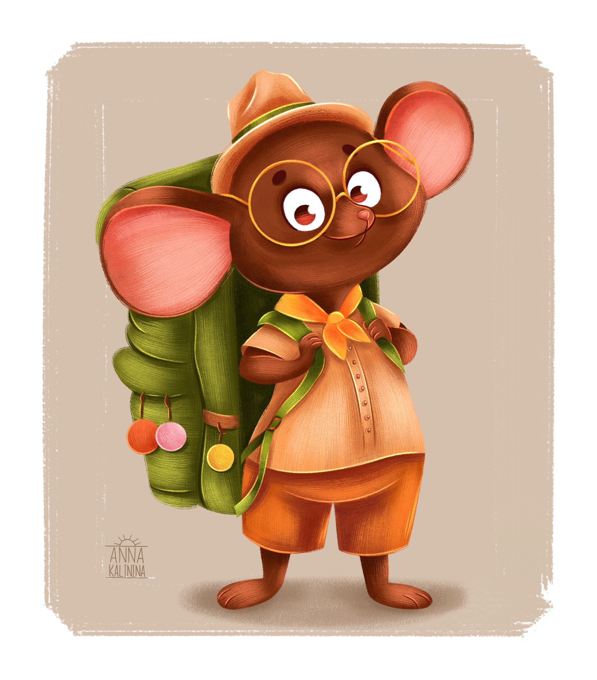 ArtStation - Matthew the mouse is a scout