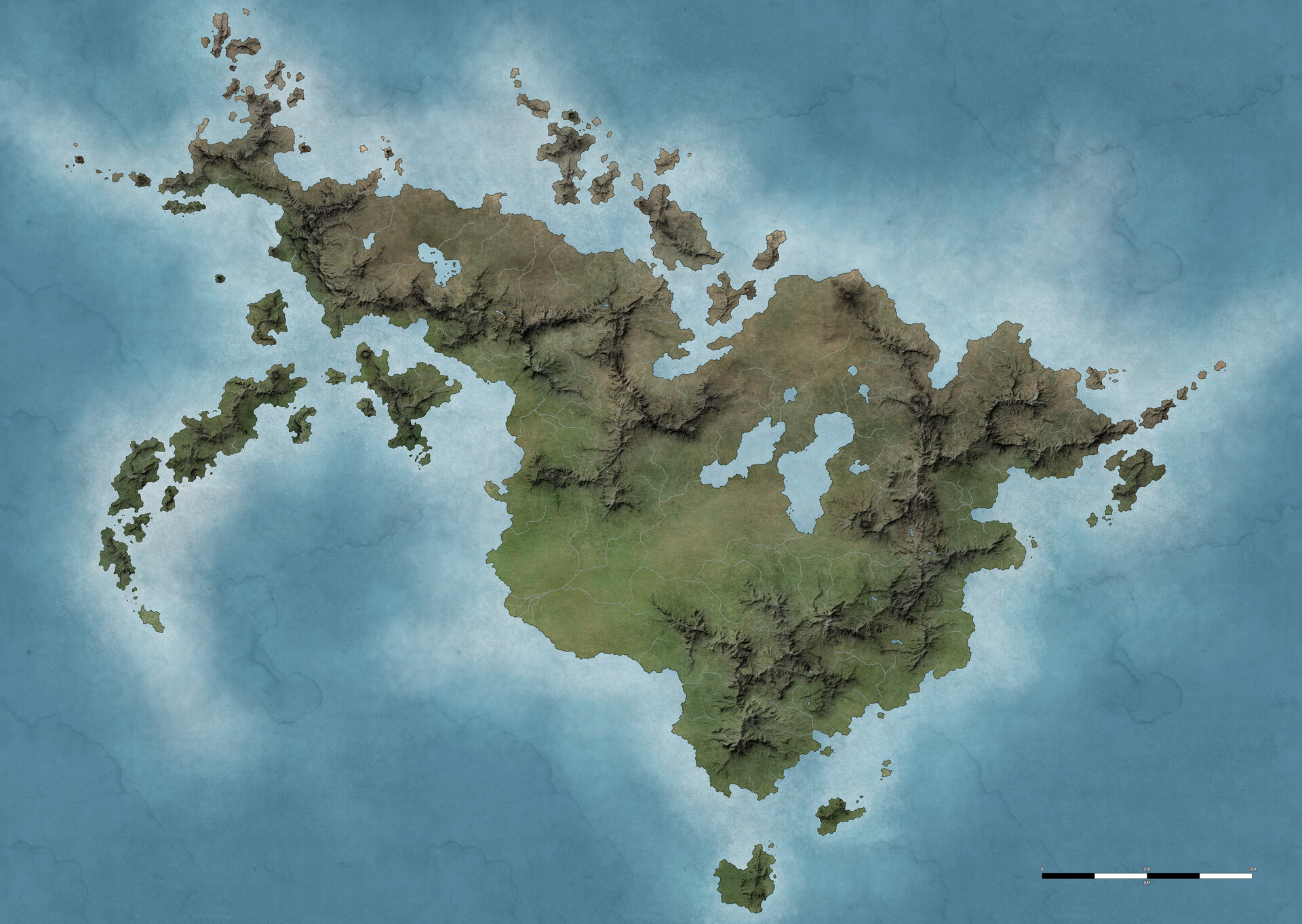 Artstation commission lands of the m pot ken the world of qolabor