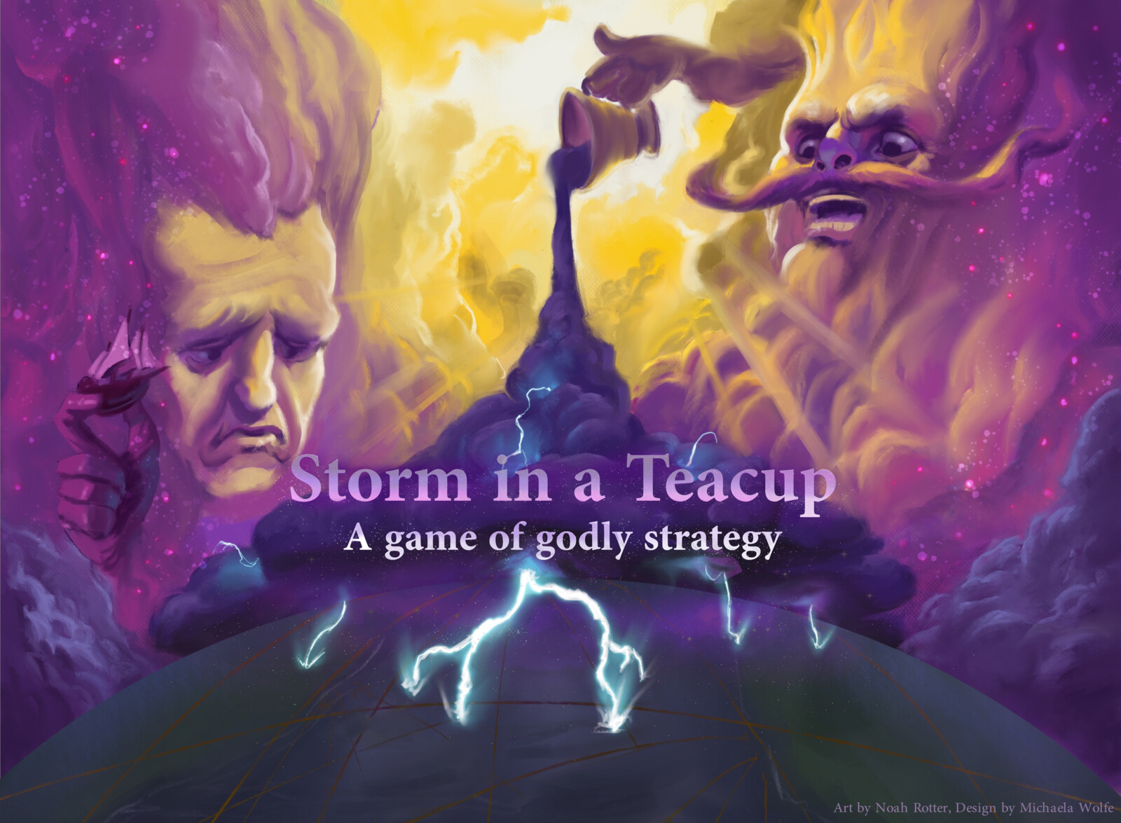 Storm in a Teacup: A Game of Godly Strategy