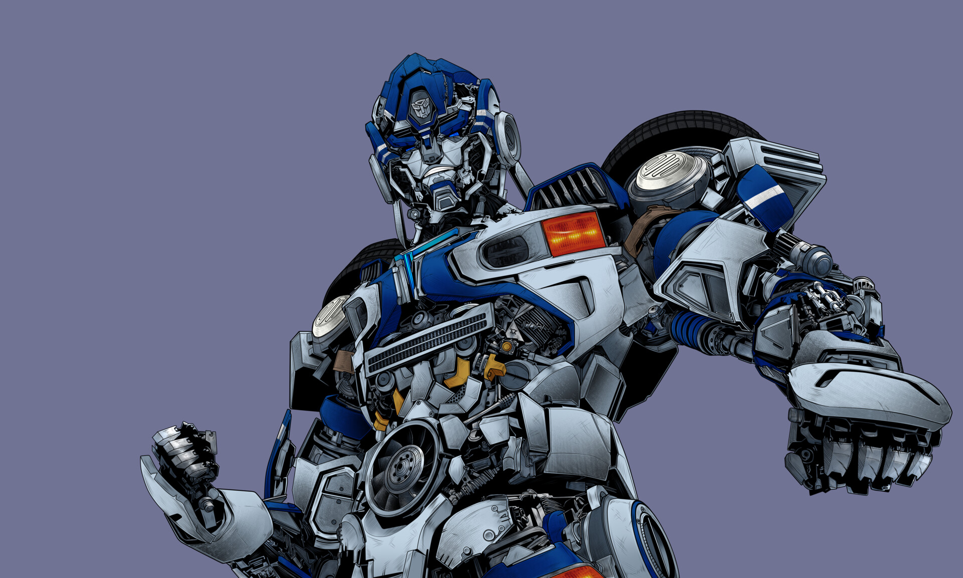 Mirage Transformers LifeSize Cardboard Cutout, 40 OFF