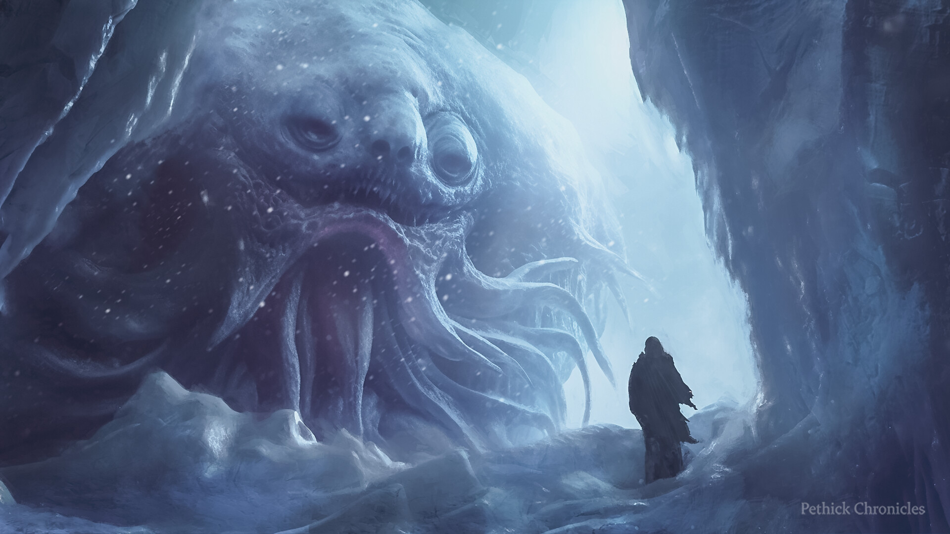 Artstation at the mountains of madness