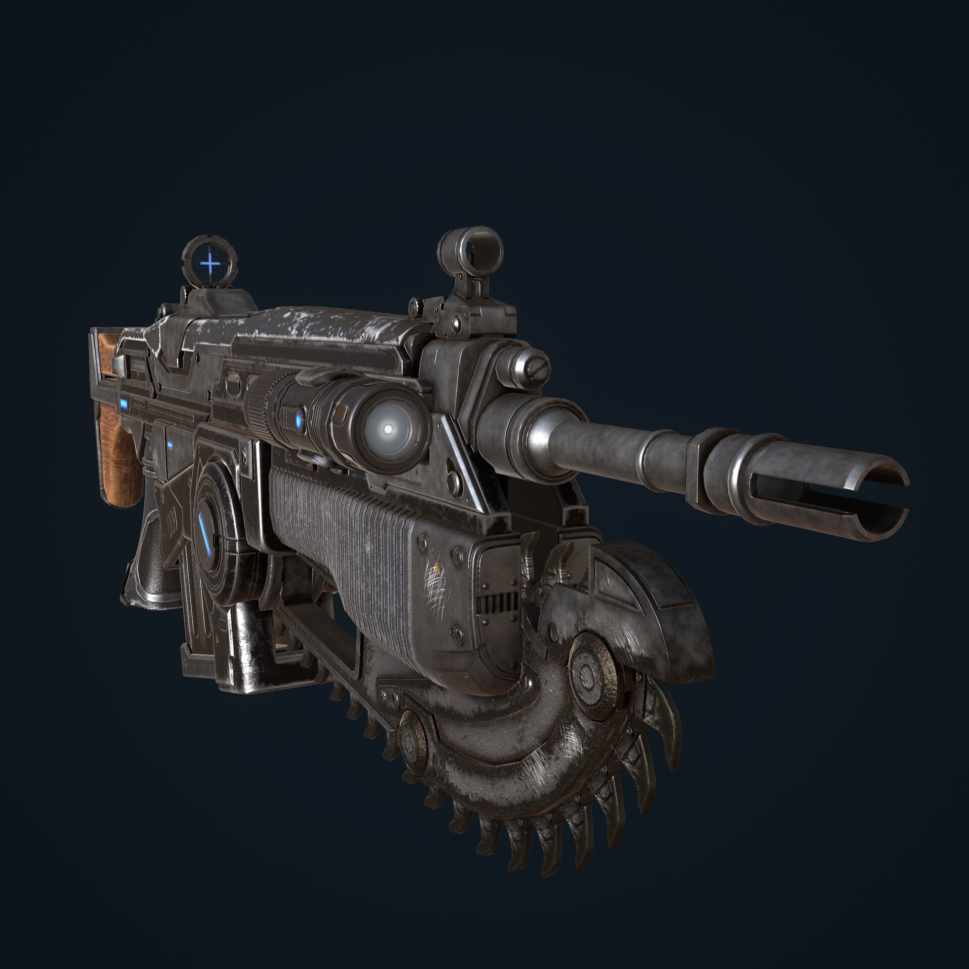 ArtStation Custom Lancer from Gears of War 4