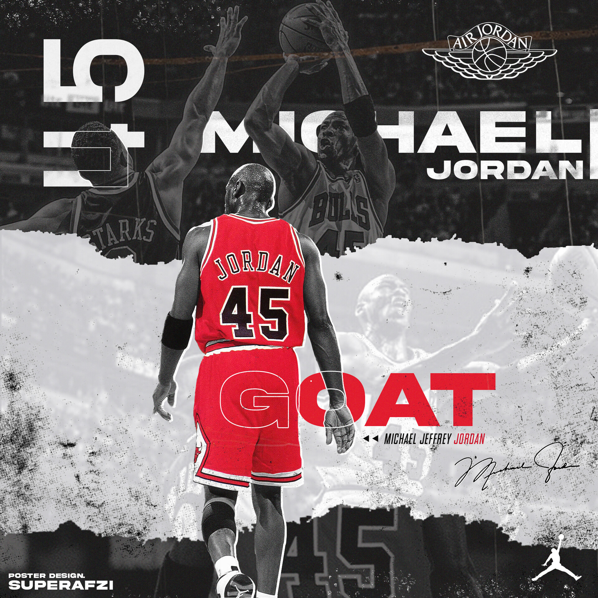 Michael discount jordan design