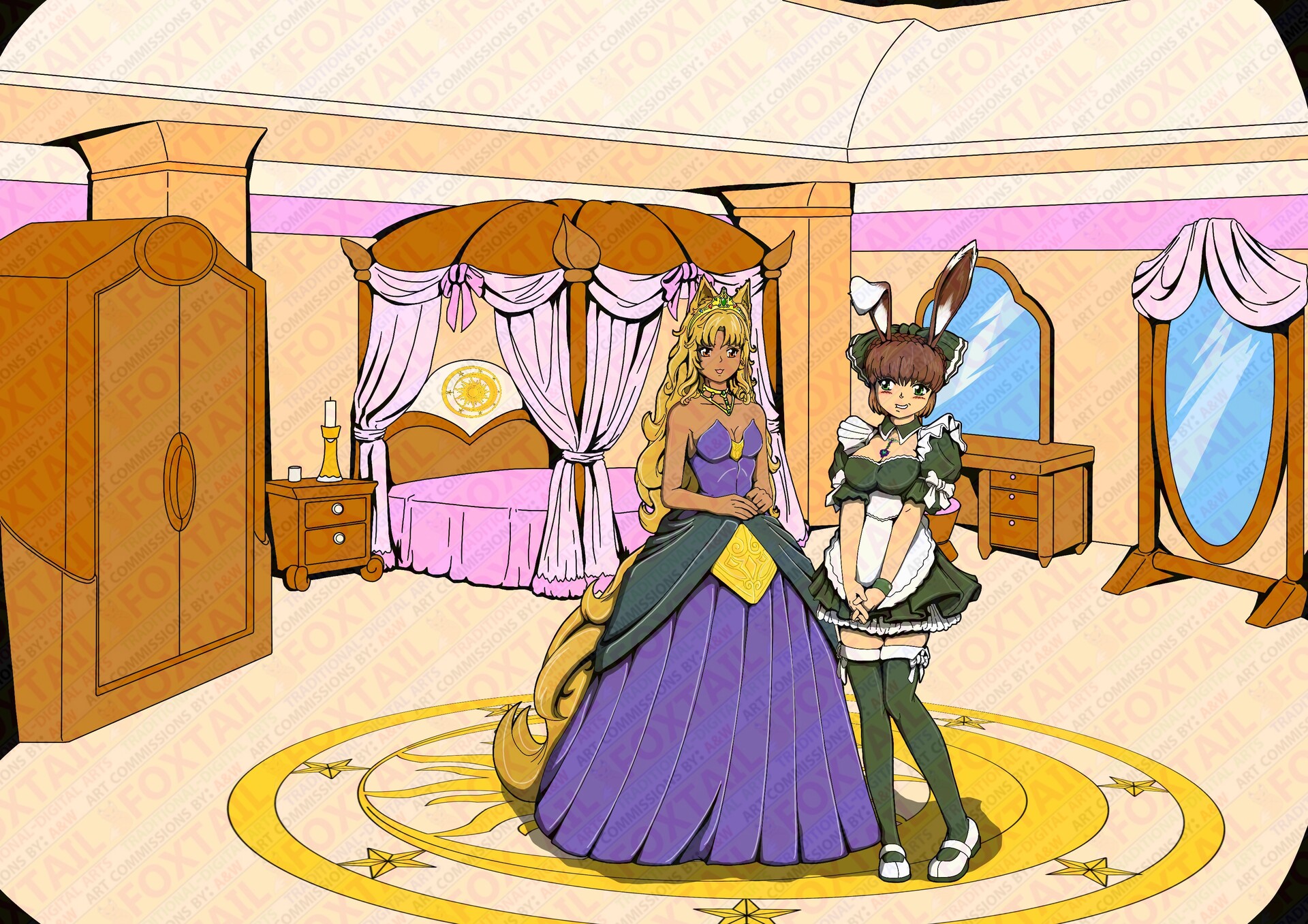 Being A Maid Is Better Than A Princess Manga www.artstation.com