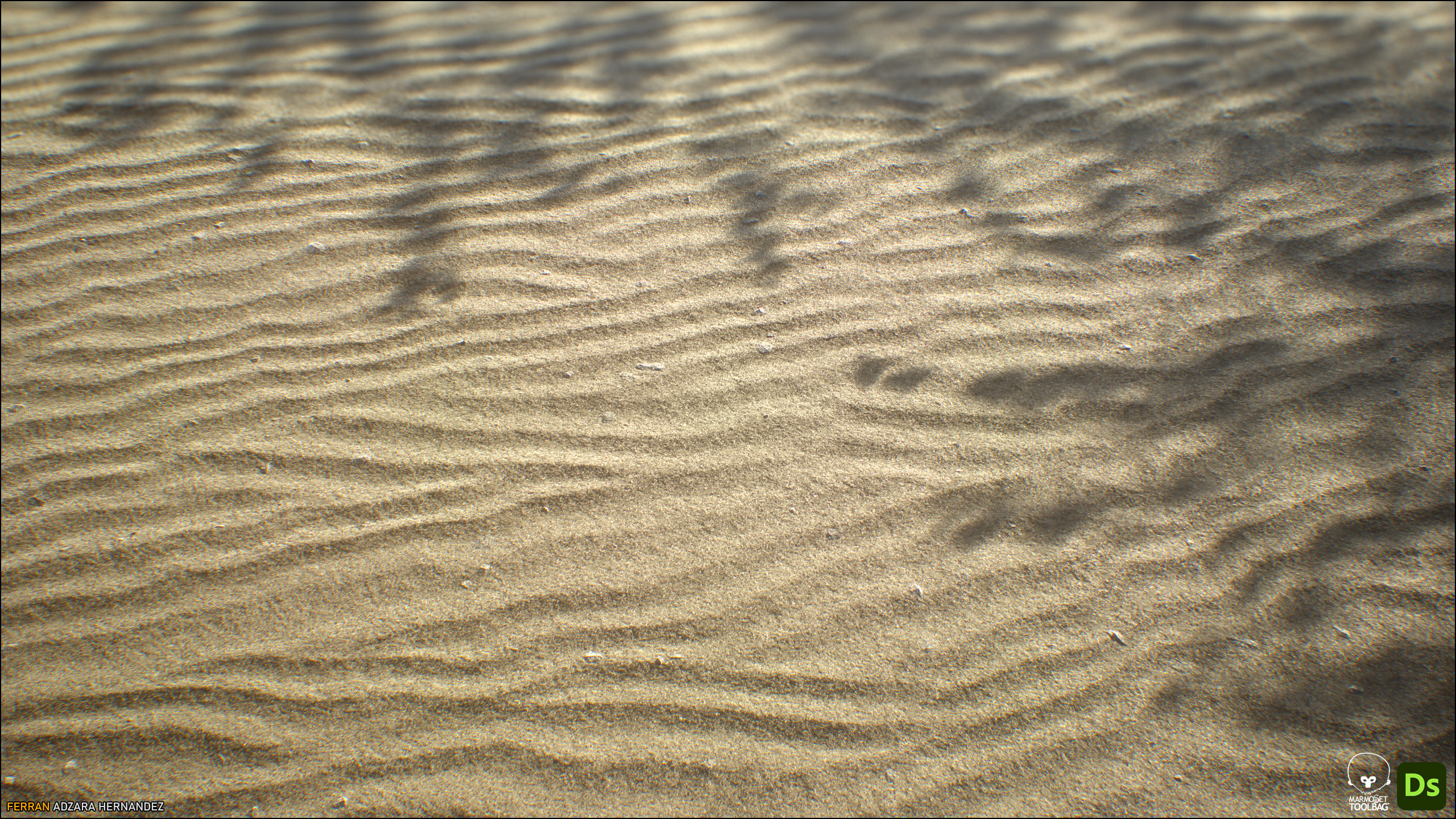 Contextutal Render in Marmoset