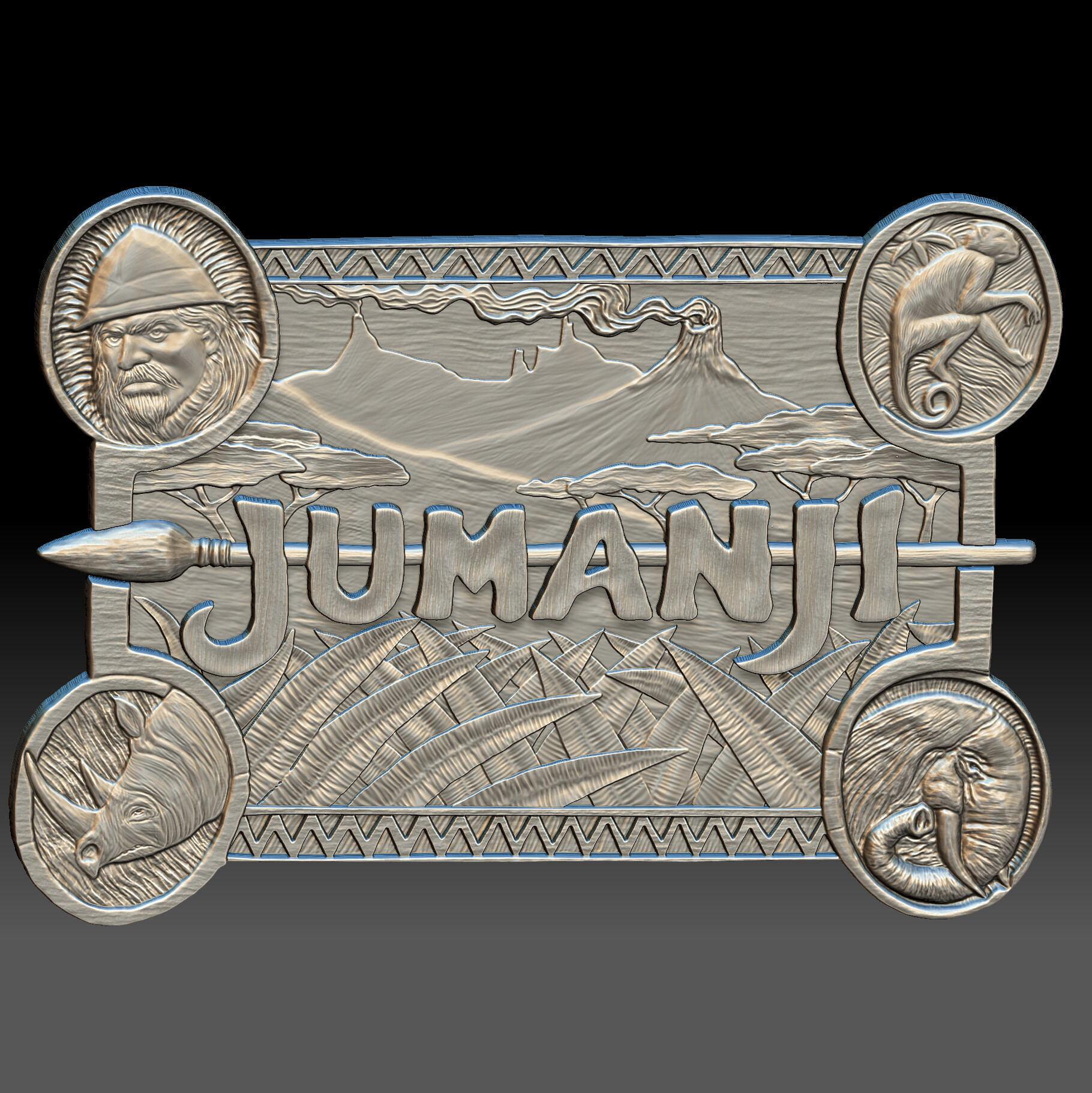 ArtStation - Jumanji cover