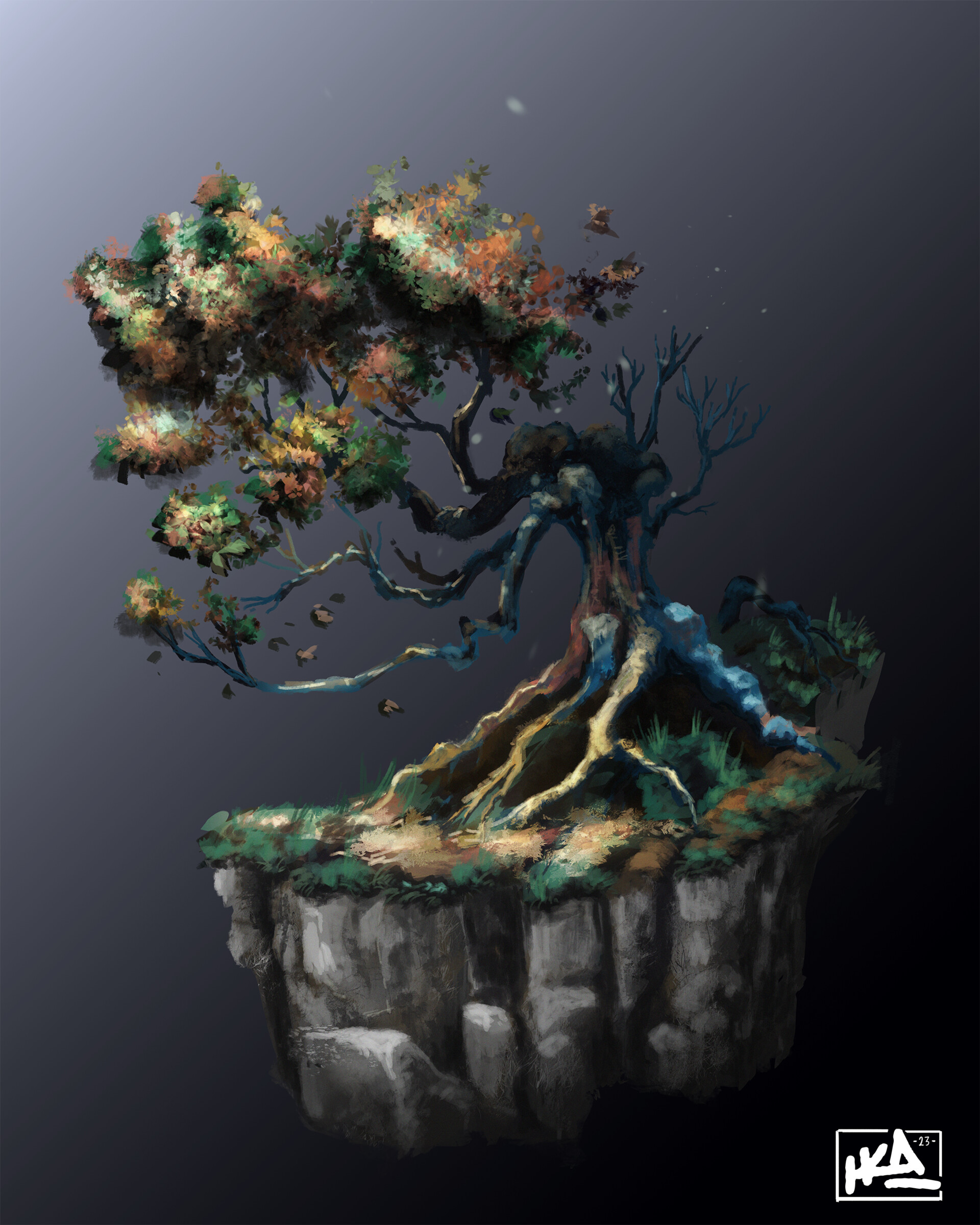 ArtStation - Fantasy Tree