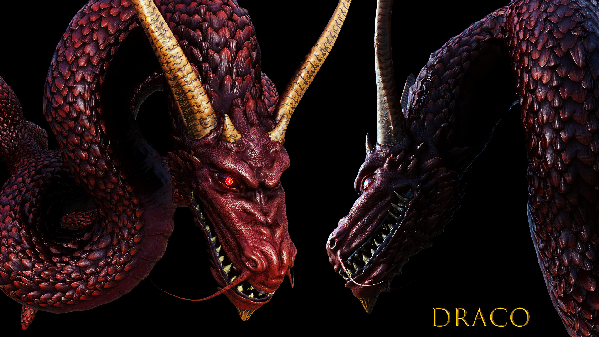 serpent dragon wallpaper