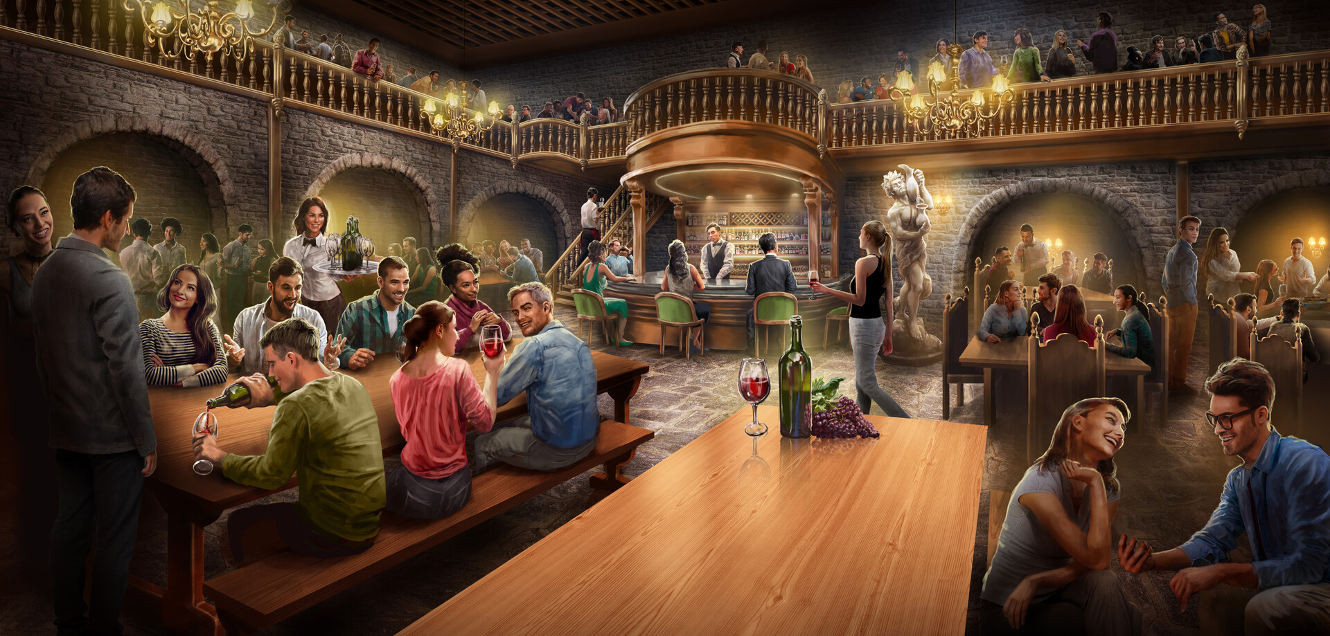 ArtStation - Baco Boardgame Cover