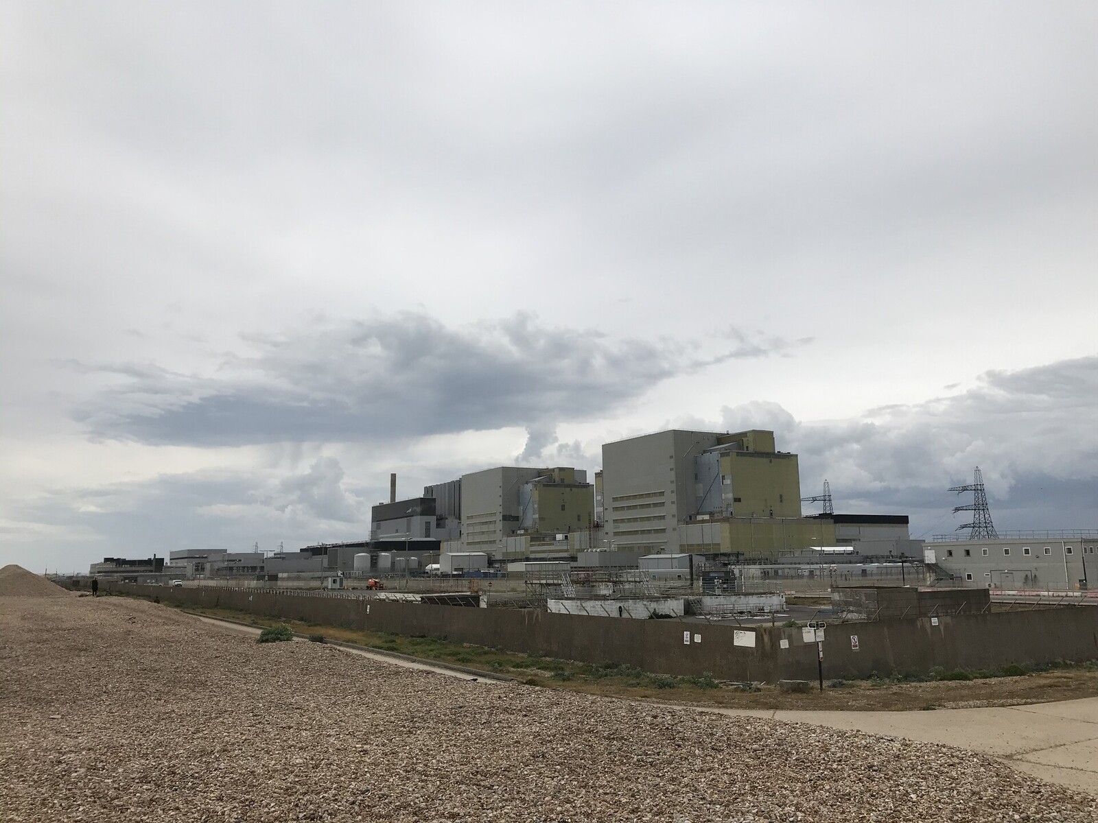 And here’s the original photo I took of the power station in Dungeness 
