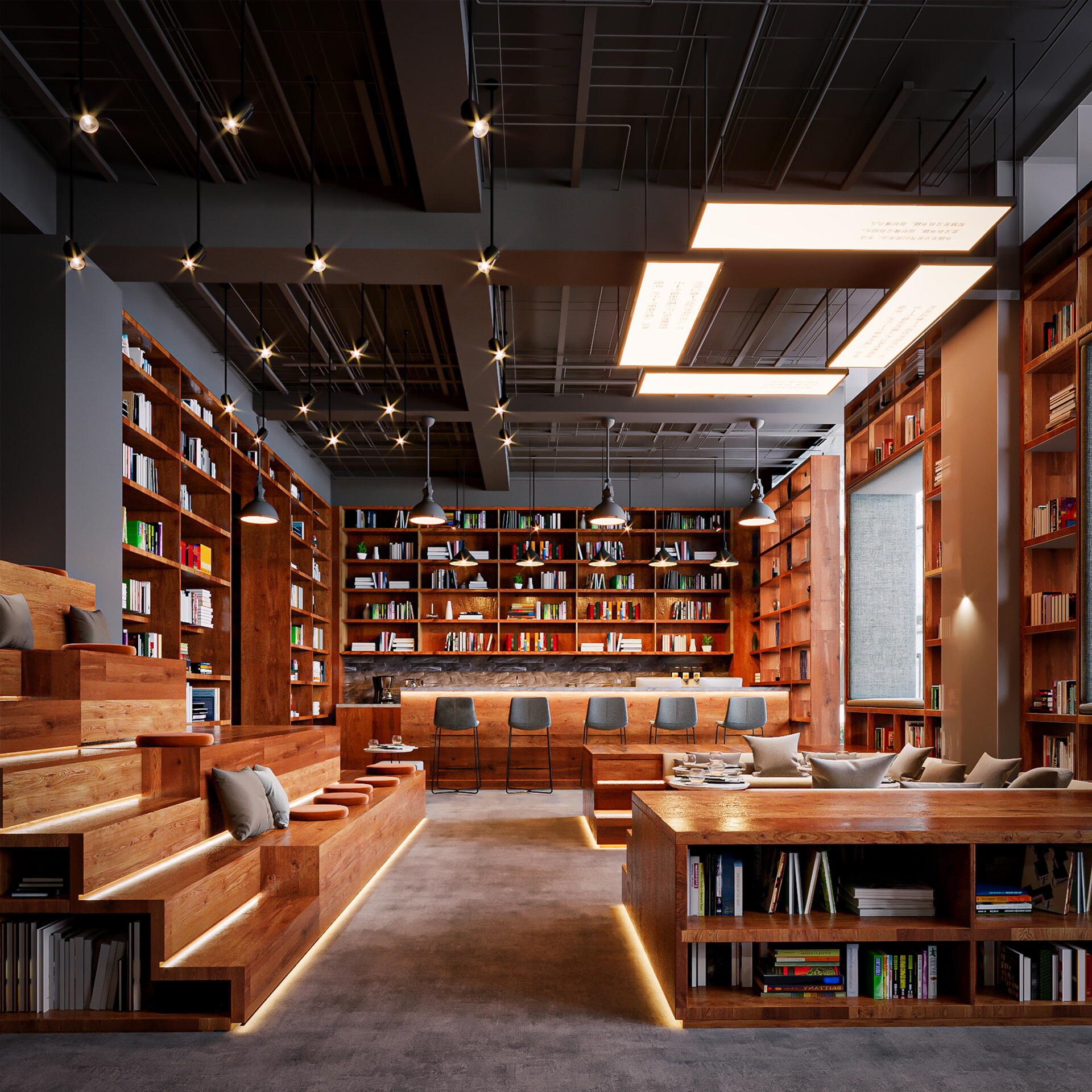 Library design 02 