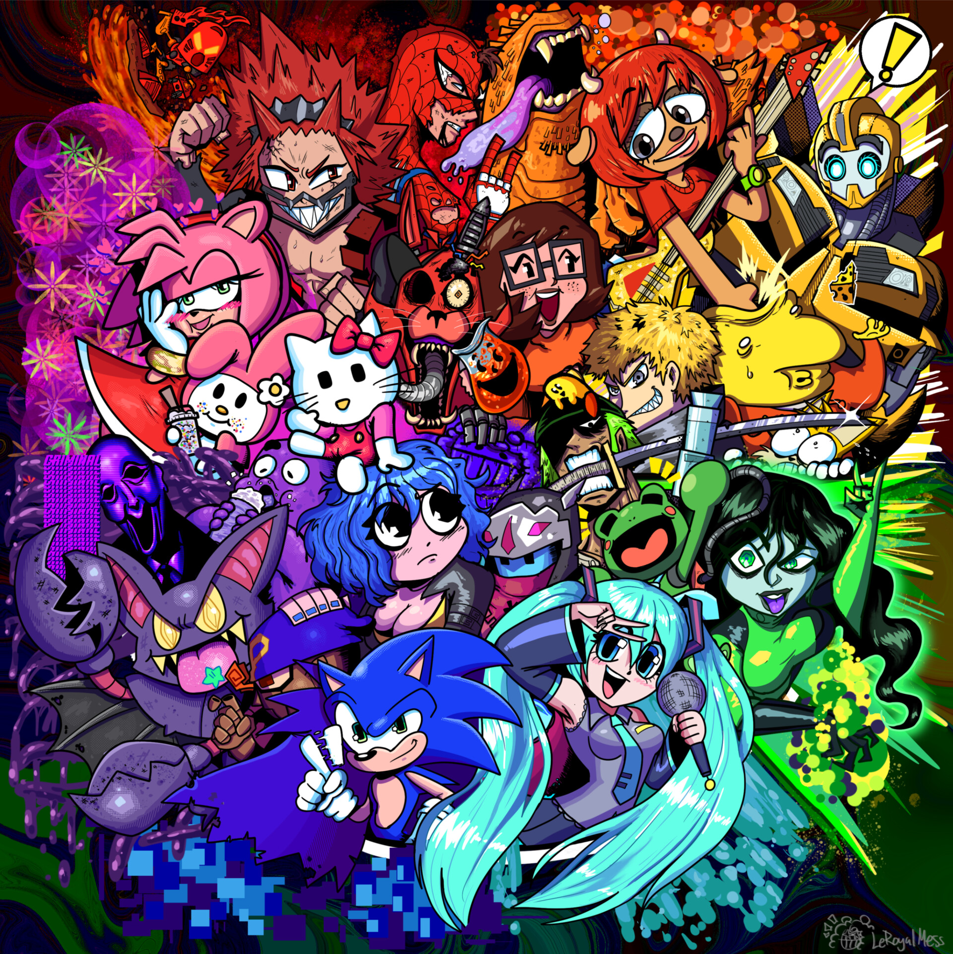 ArtStation Color Wheel Art Challenge ArtStation Color Wheel Art Challenge